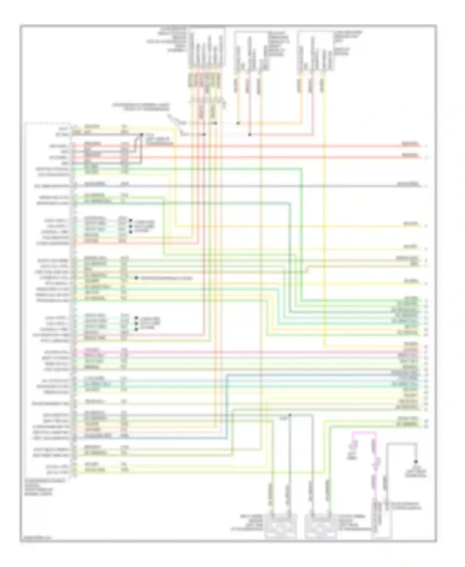 Pickup 2500 RAM  (2011-2012): Wiring diagram engine performance 6.7l turbo diesel (1 of 7)