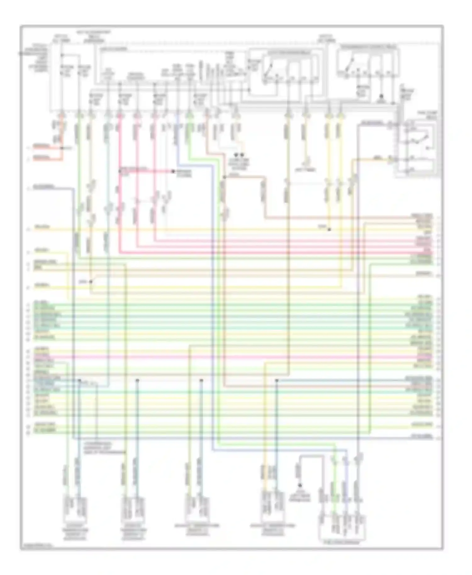 Pickup 2500 RAM  (2011-2012): Wiring diagram engine performance 6.7l turbo diesel (2 of 7)