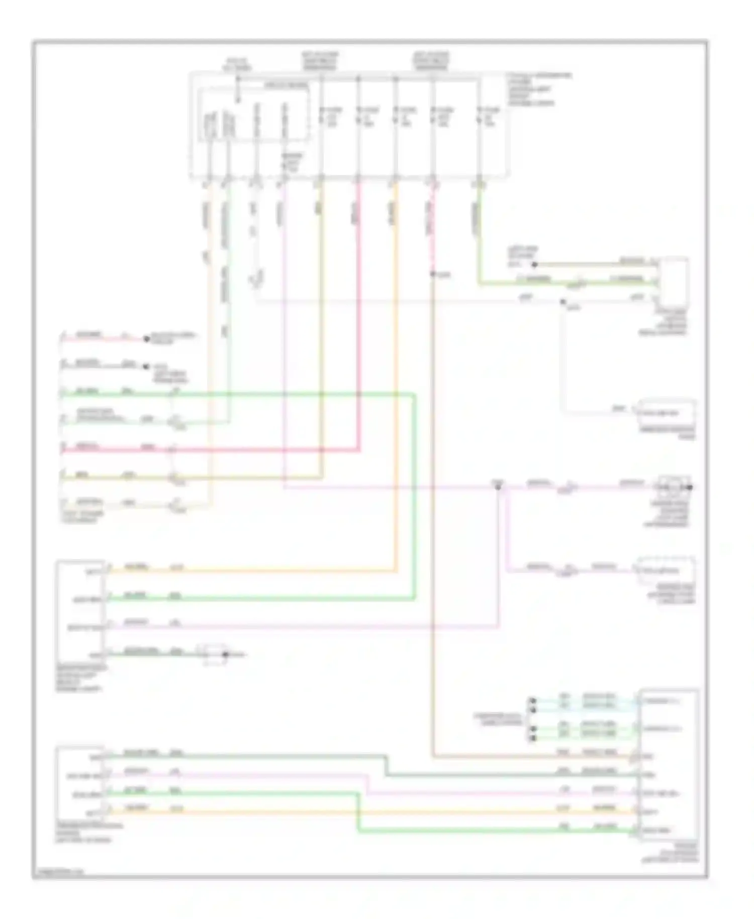 Pickup 2500 RAM  (2011-2012): Trailer tow circuit