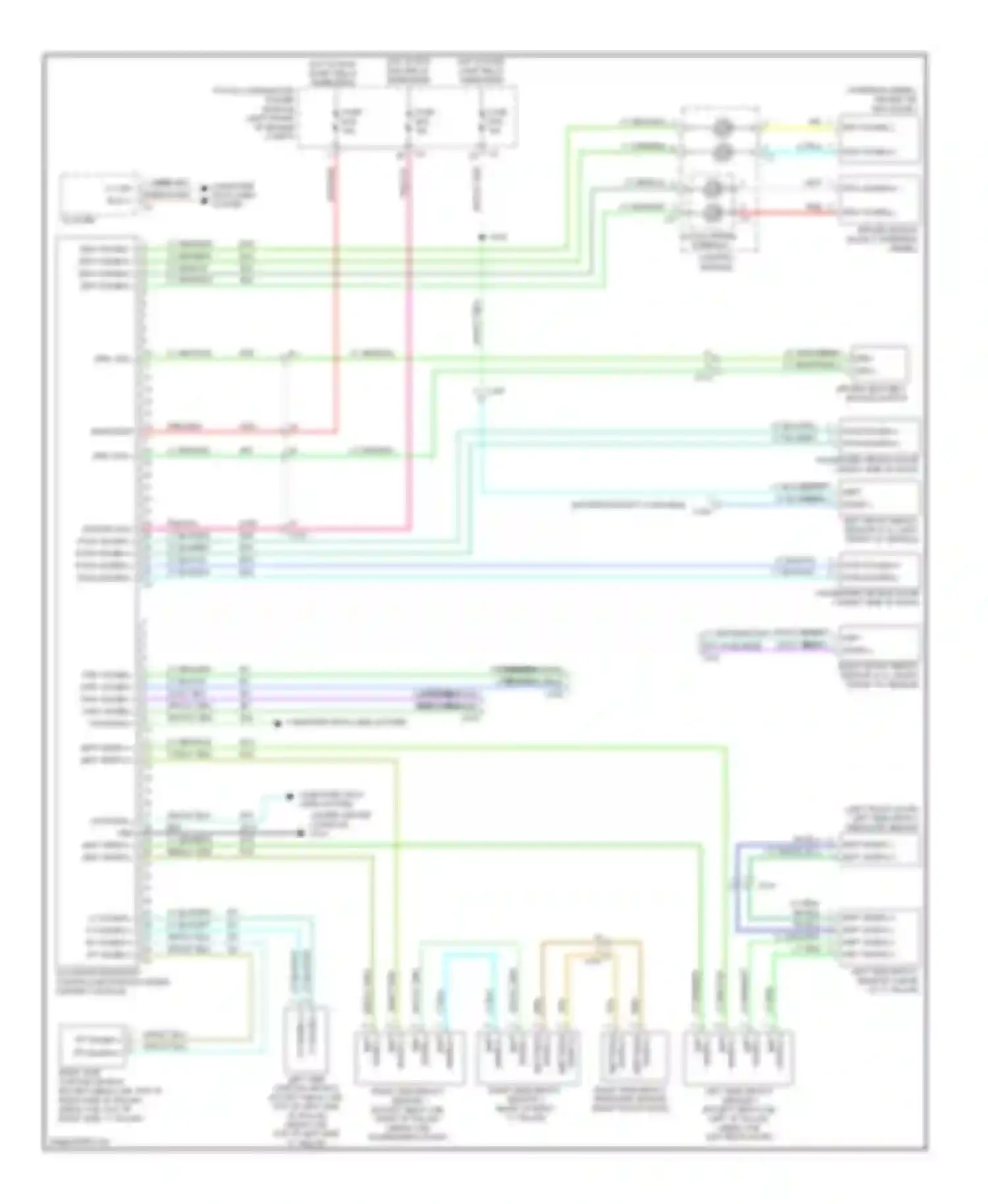 Pickup 2500 RAM  (2011-2012): Supplemental restraints circuit