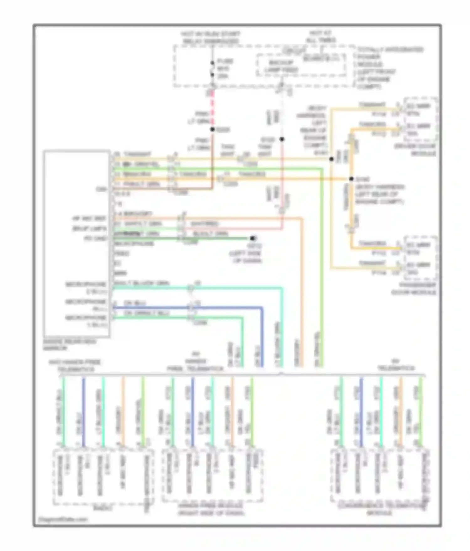 Wiring diagram ec mrr sig for RAM Pickup 2500  (2011-2012) (1 of 1)
