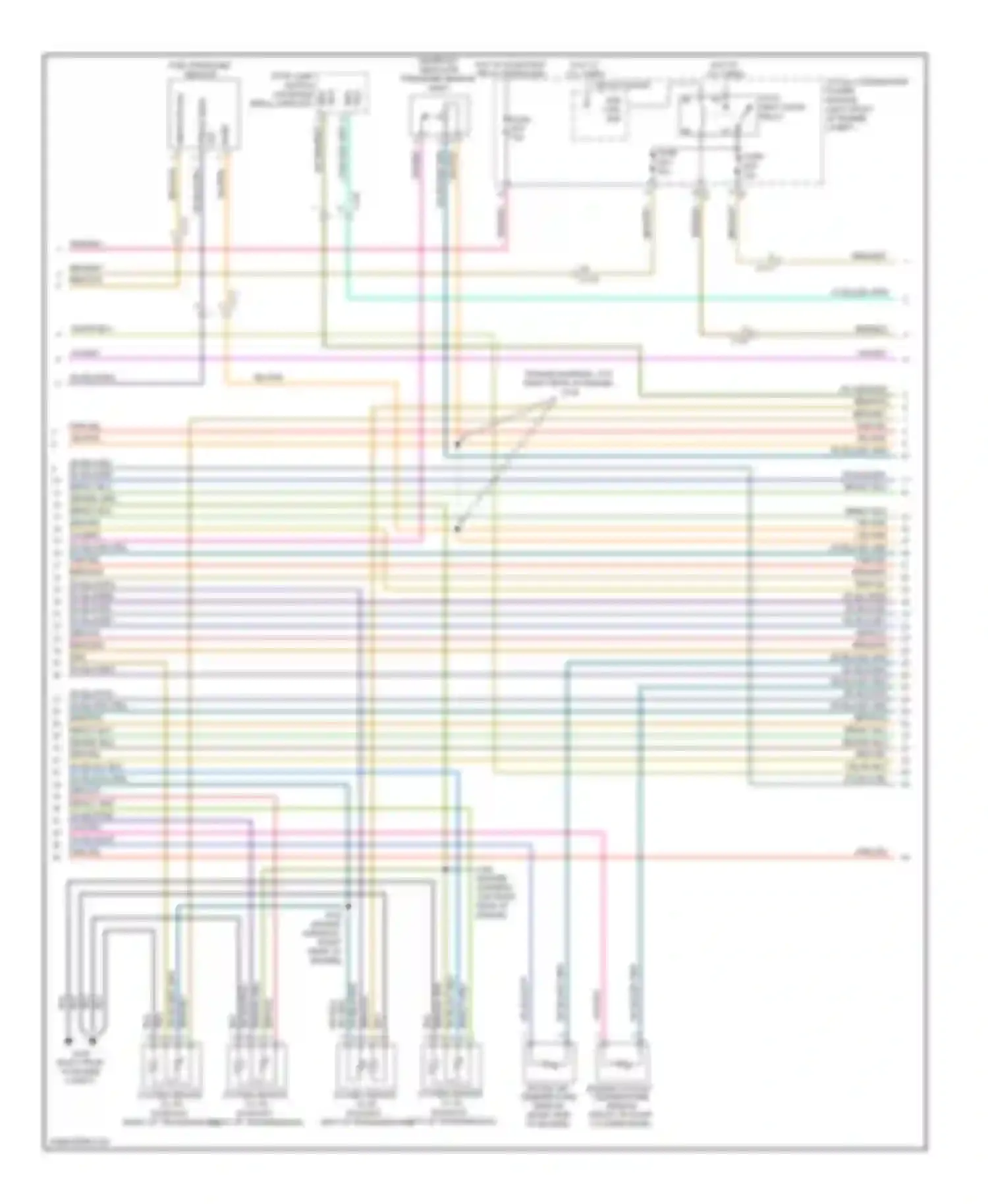 Wiring diagram hot w/ run/start relay energized for RAM Pickup 2500  (2011-2012) (6 of 8)