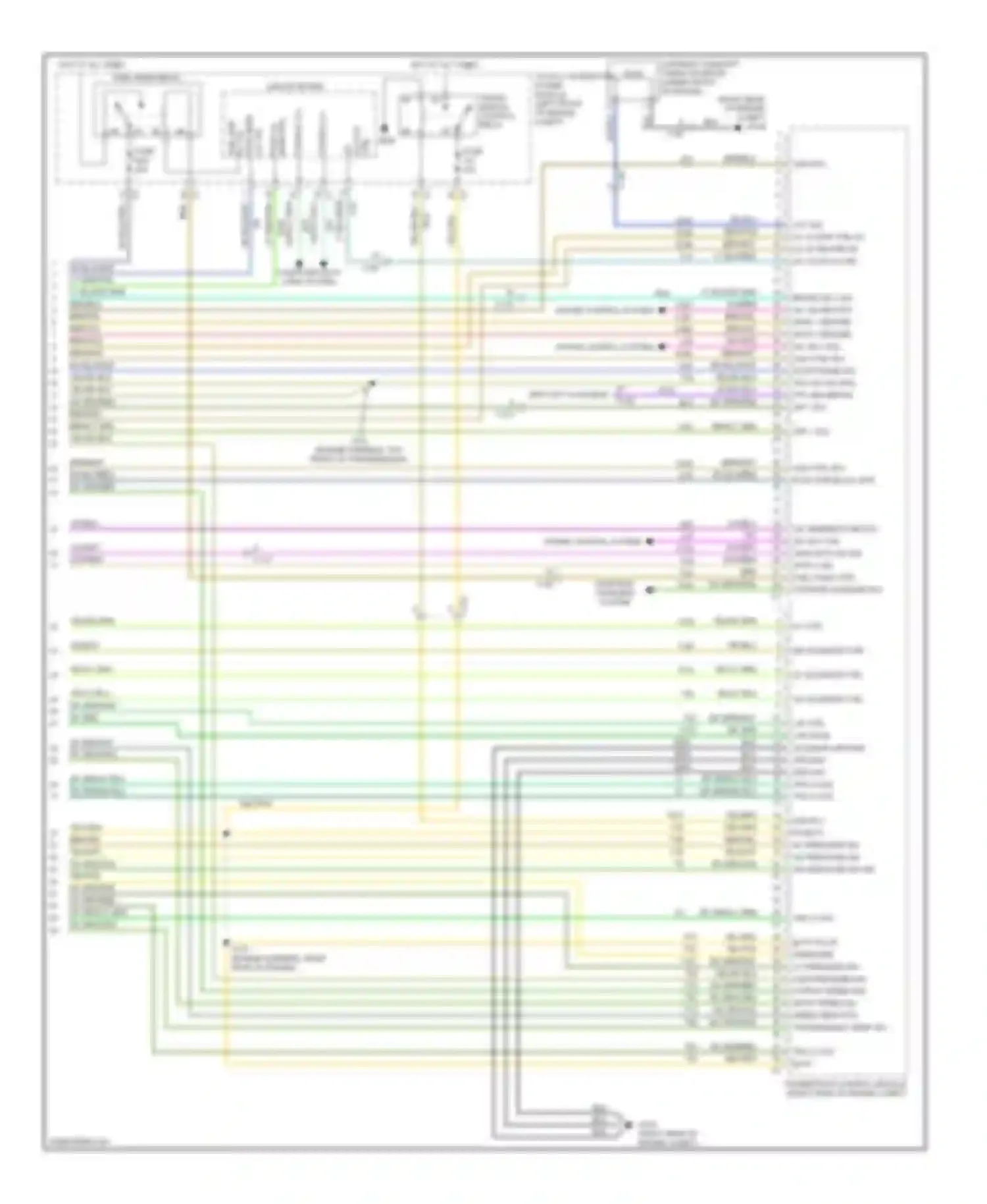 Wiring diagram trans- misson control relay for RAM Pickup 2500  (2011-2012) (1 of 1)
