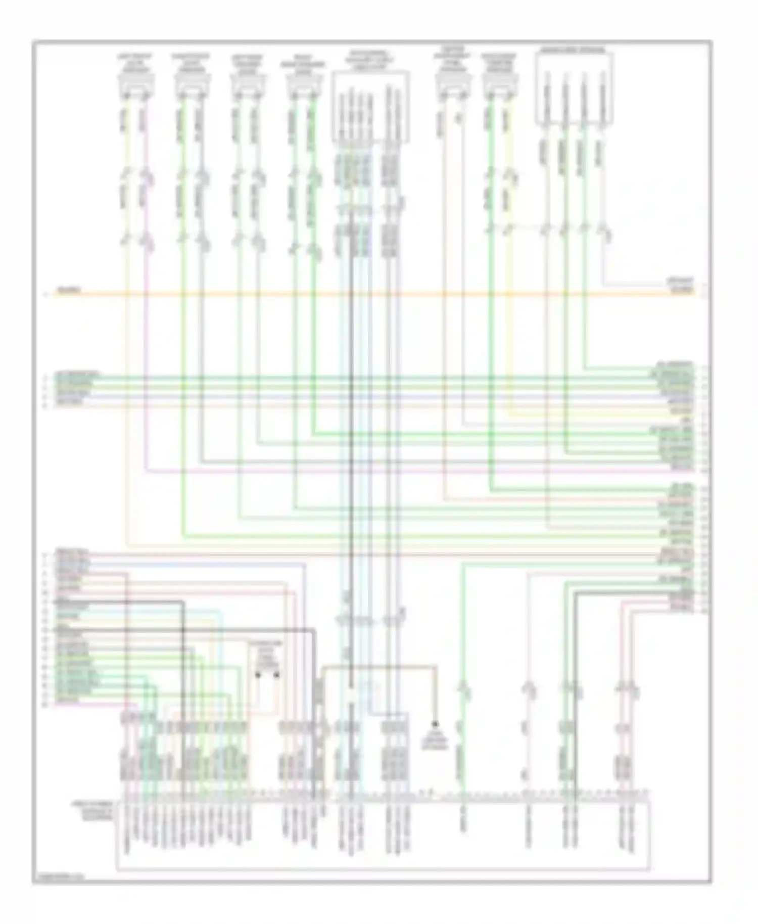 Pickup 3500 RAM  (2011-2012): Navigation circuit (2 of 3)