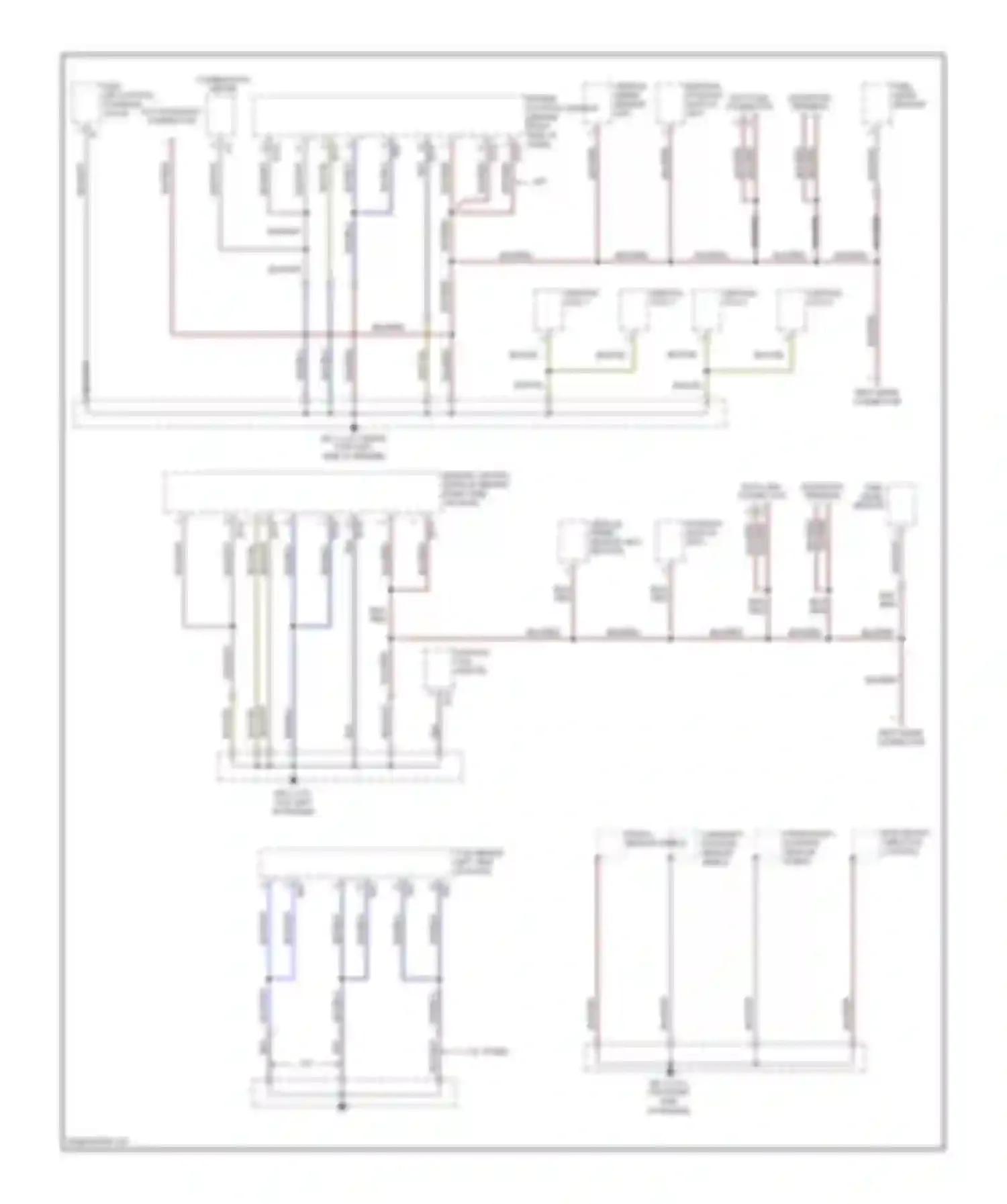 9-2X Saab I (2004-2006): Ground distribution circuit (3 of 3)