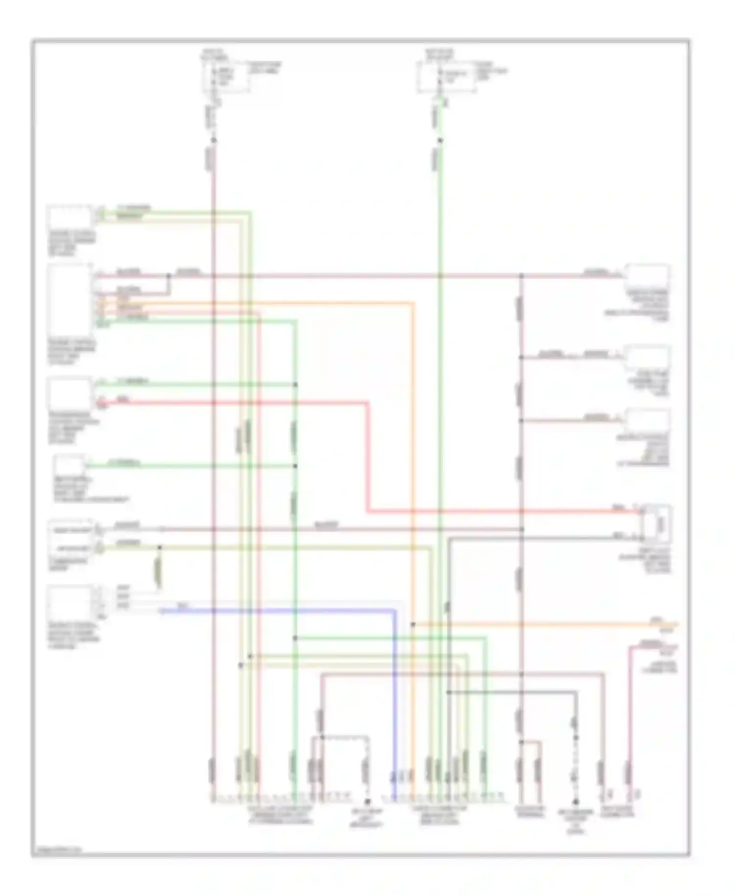Wiring diagram blk/red for Saab 9-2X I (2004-2006) (6 of 21)