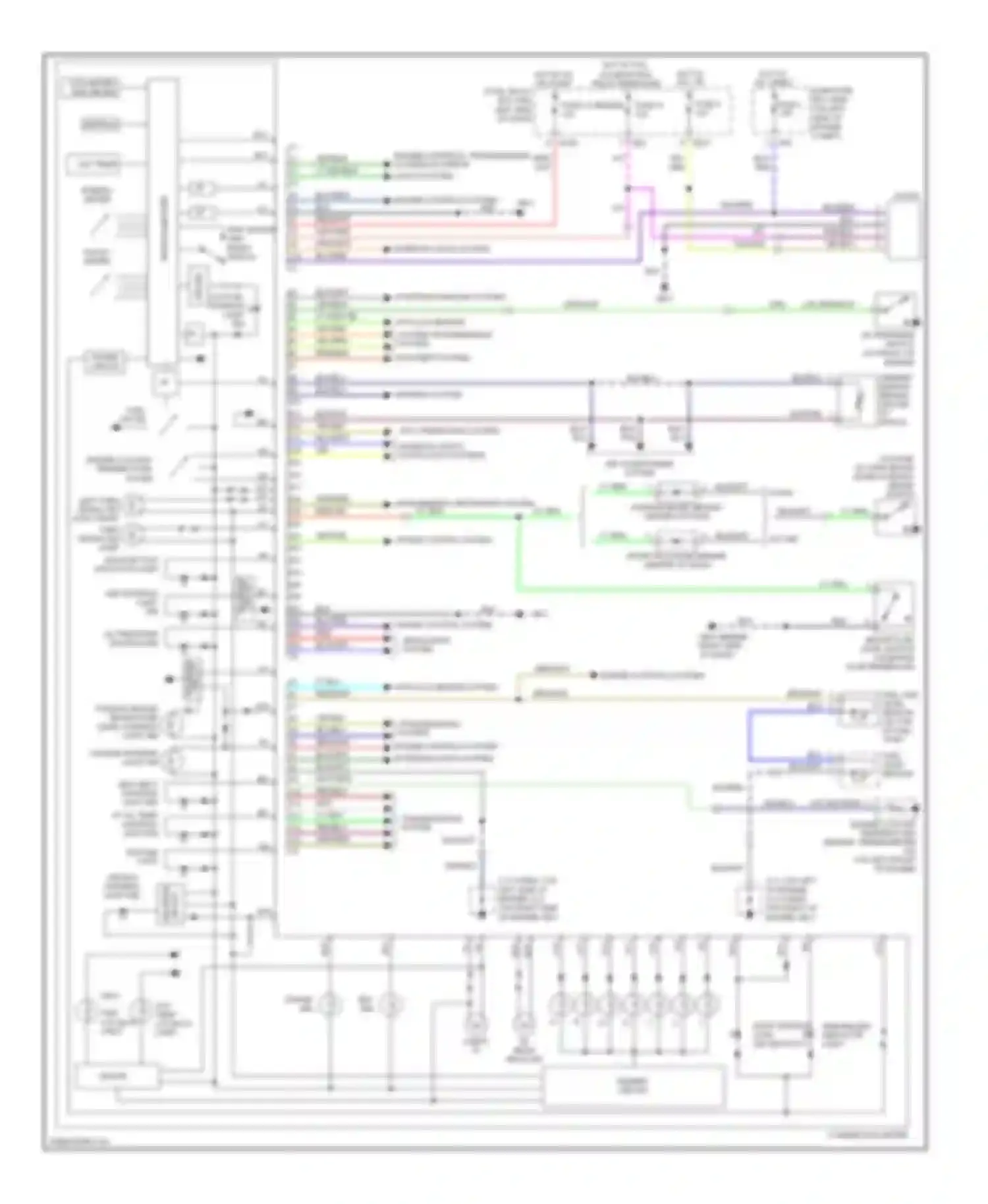 Wiring diagram blu/blk for Saab 9-2X I (2004-2006) (3 of 13)