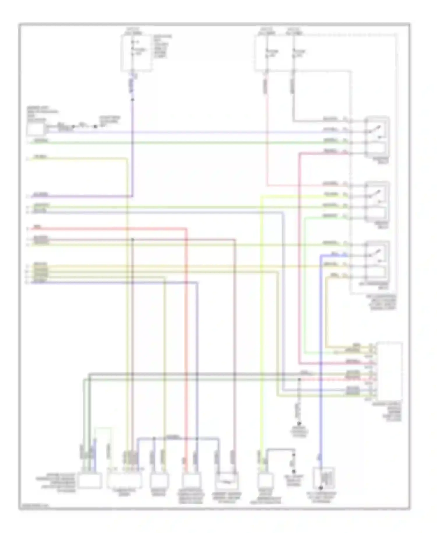 Wiring diagram grn/org for Saab 9-2X I (2004-2006) (6 of 14)