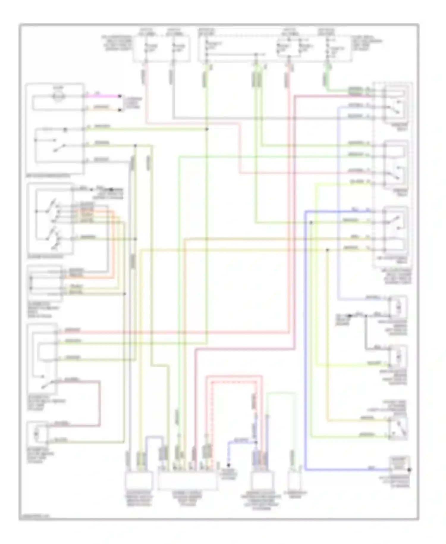 Wiring diagram hot at all times for Saab 9-2X I (2004-2006) (3 of 34)