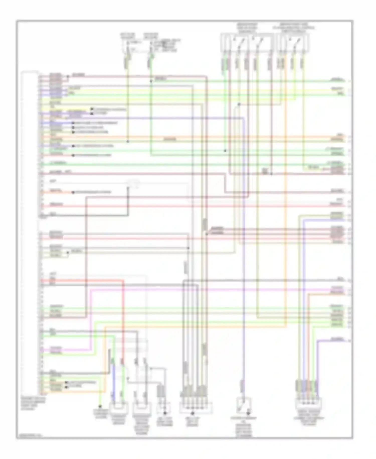 Wiring diagram hot in on or start for Saab 9-2X I (2004-2006) (19 of 33)