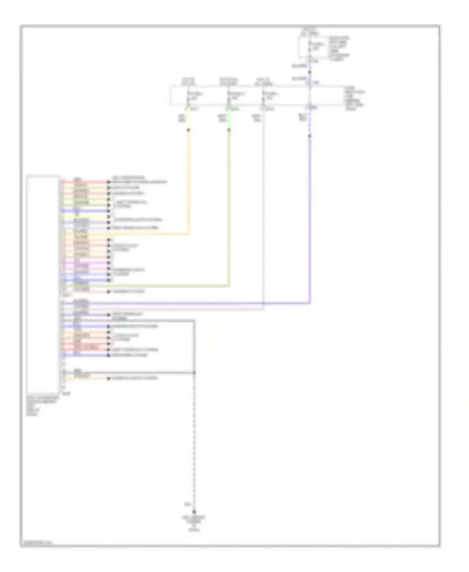 Wiring diagram shift interlock system for Saab 9-2X I (2004-2006) (2 of 2)
