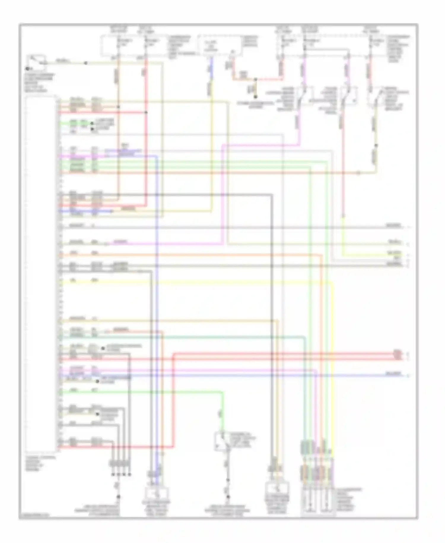 9-3 Saab II (2002-2008): Wiring diagram engine performance 2.0l turbo (1 of 4)
