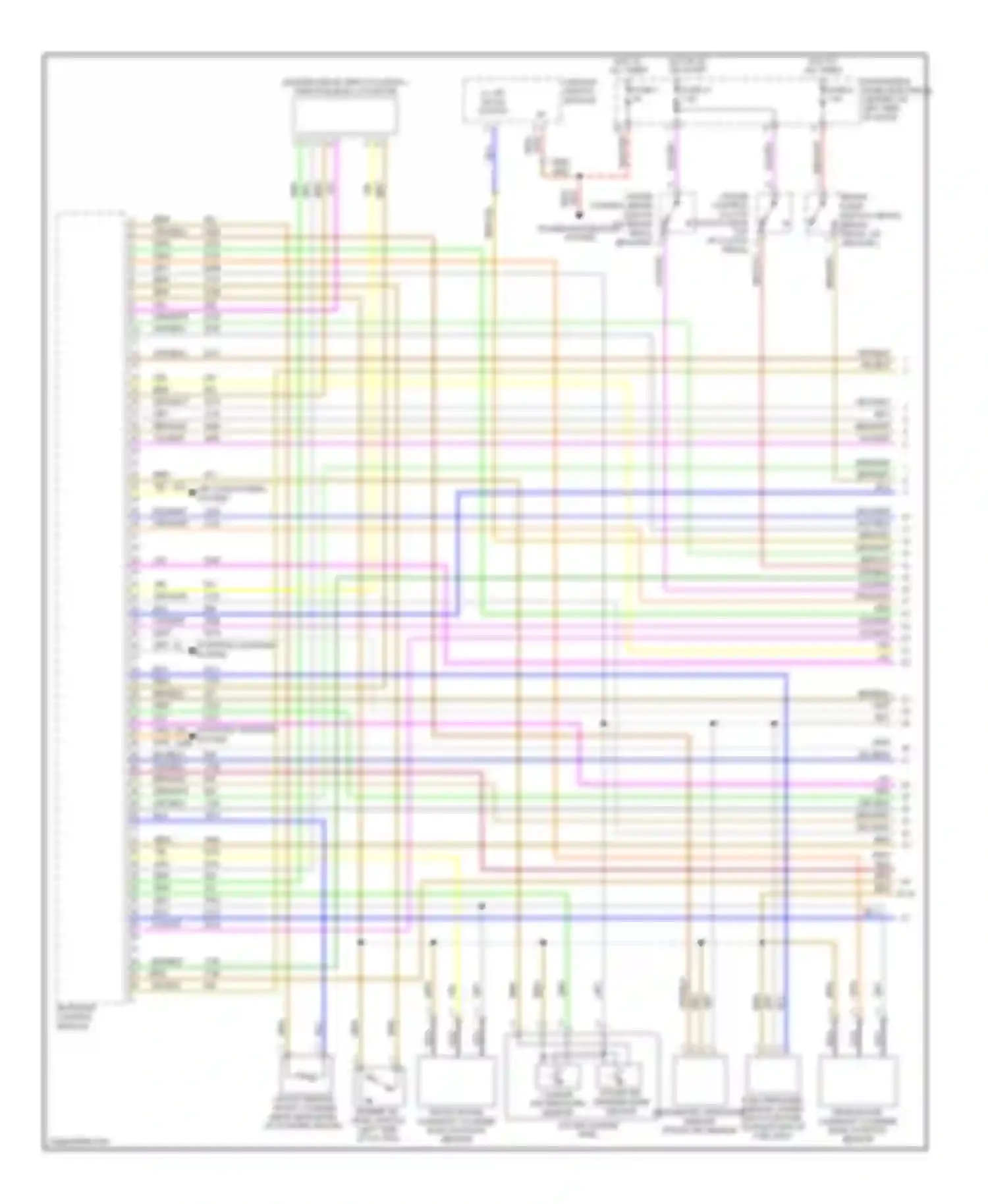 9-3 Saab II (2002-2008): Wiring diagram engine performance 2.8l turbo (1 of 4)