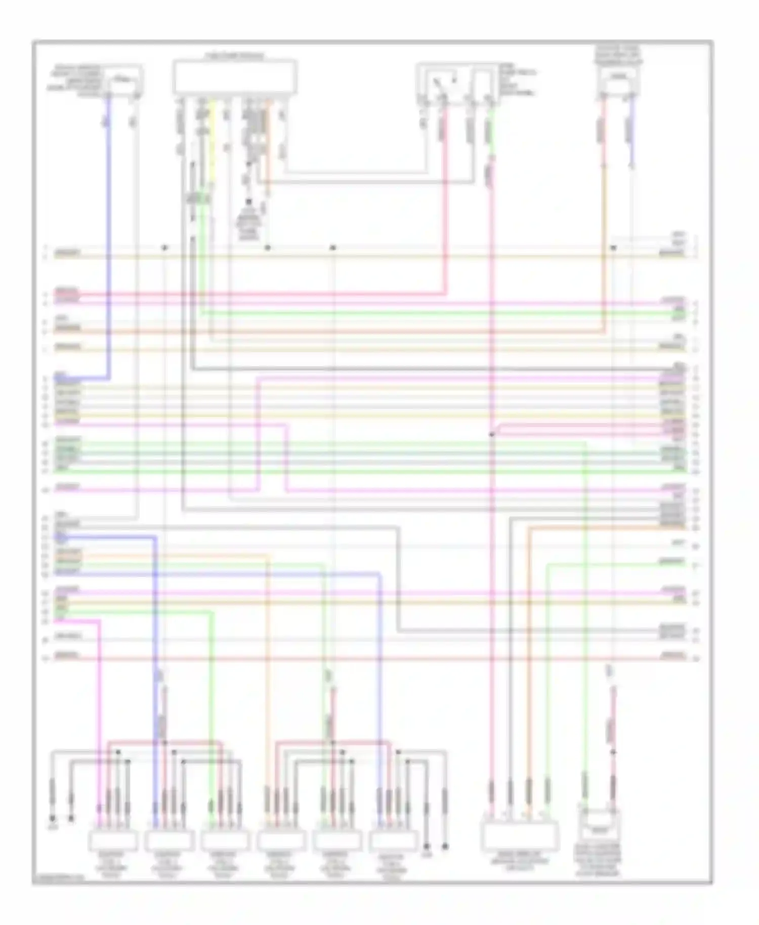 9-3 Saab II (2002-2008): Wiring diagram engine performance 2.8l turbo (3 of 4)