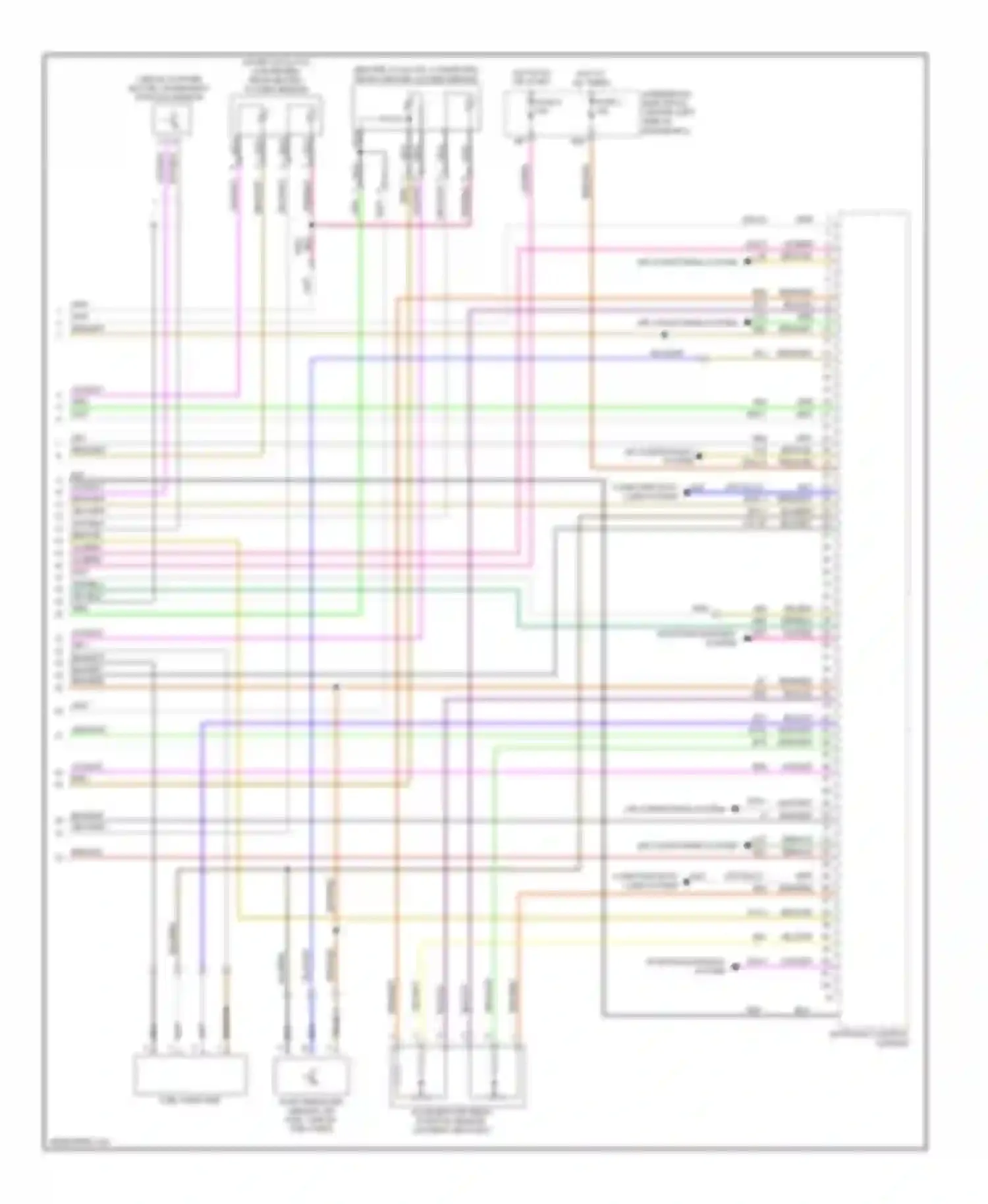 9-3 Saab II (2002-2008): Wiring diagram engine performance 2.8l turbo (4 of 4)