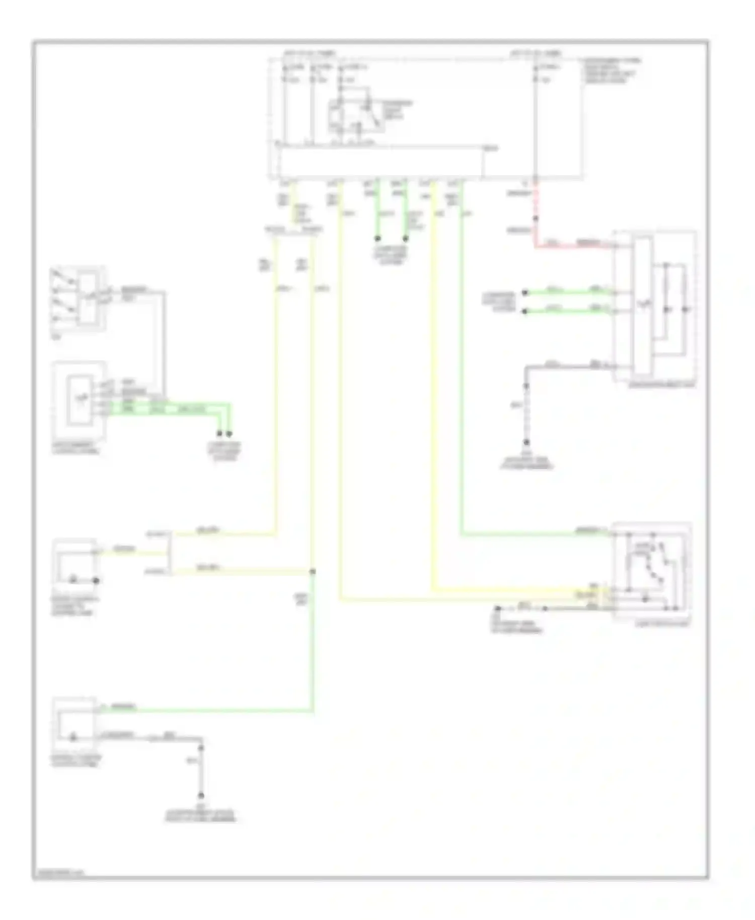 9-3 Saab II (2002-2008): Instrument illumination circuit