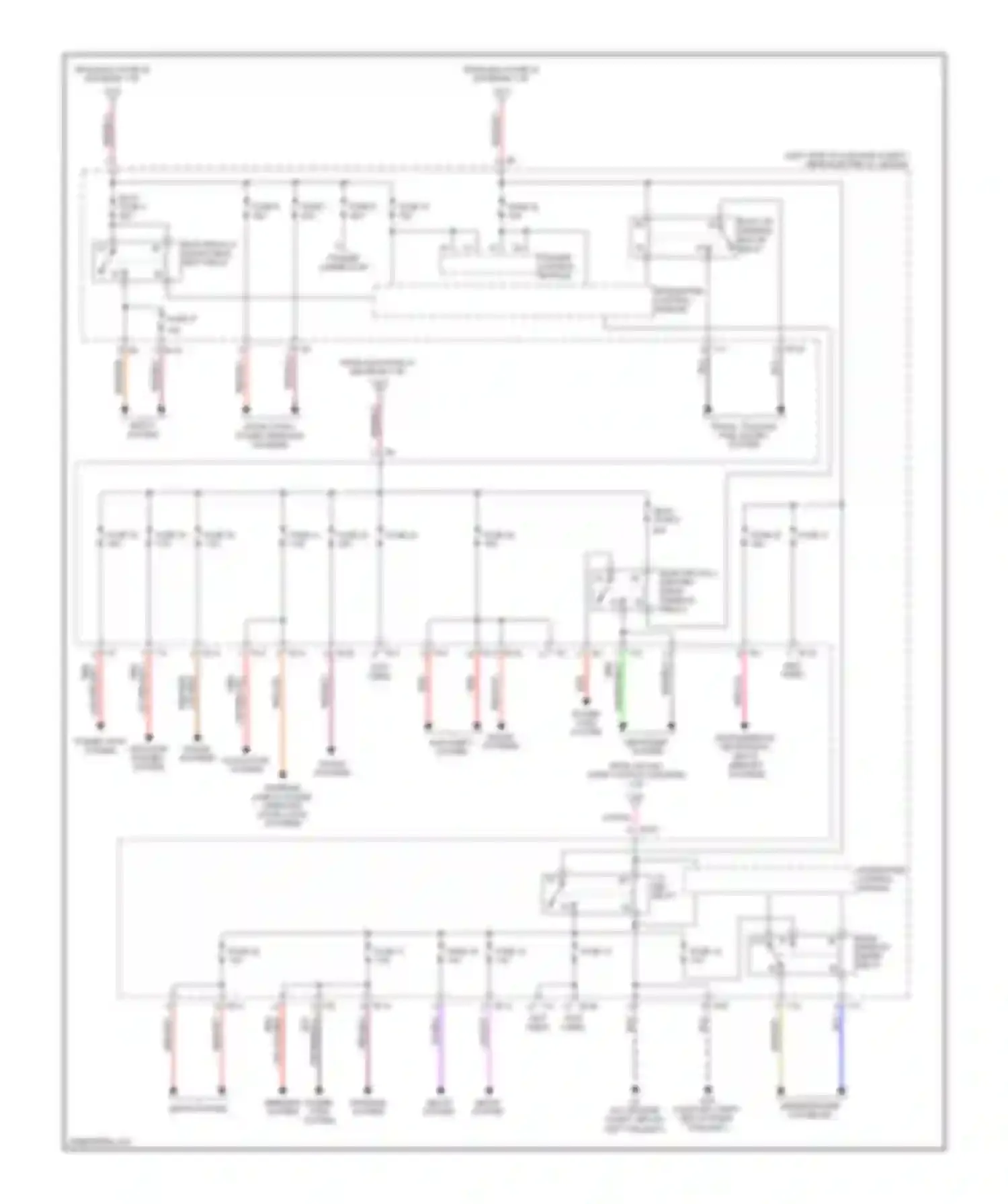 9-3 Saab II (2002-2008): Power distribution circuit (3 of 3)