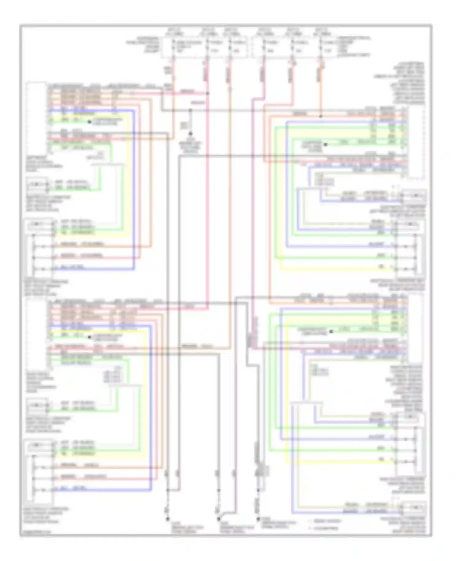 9-3 Saab II (2002-2008): Power windows circuit