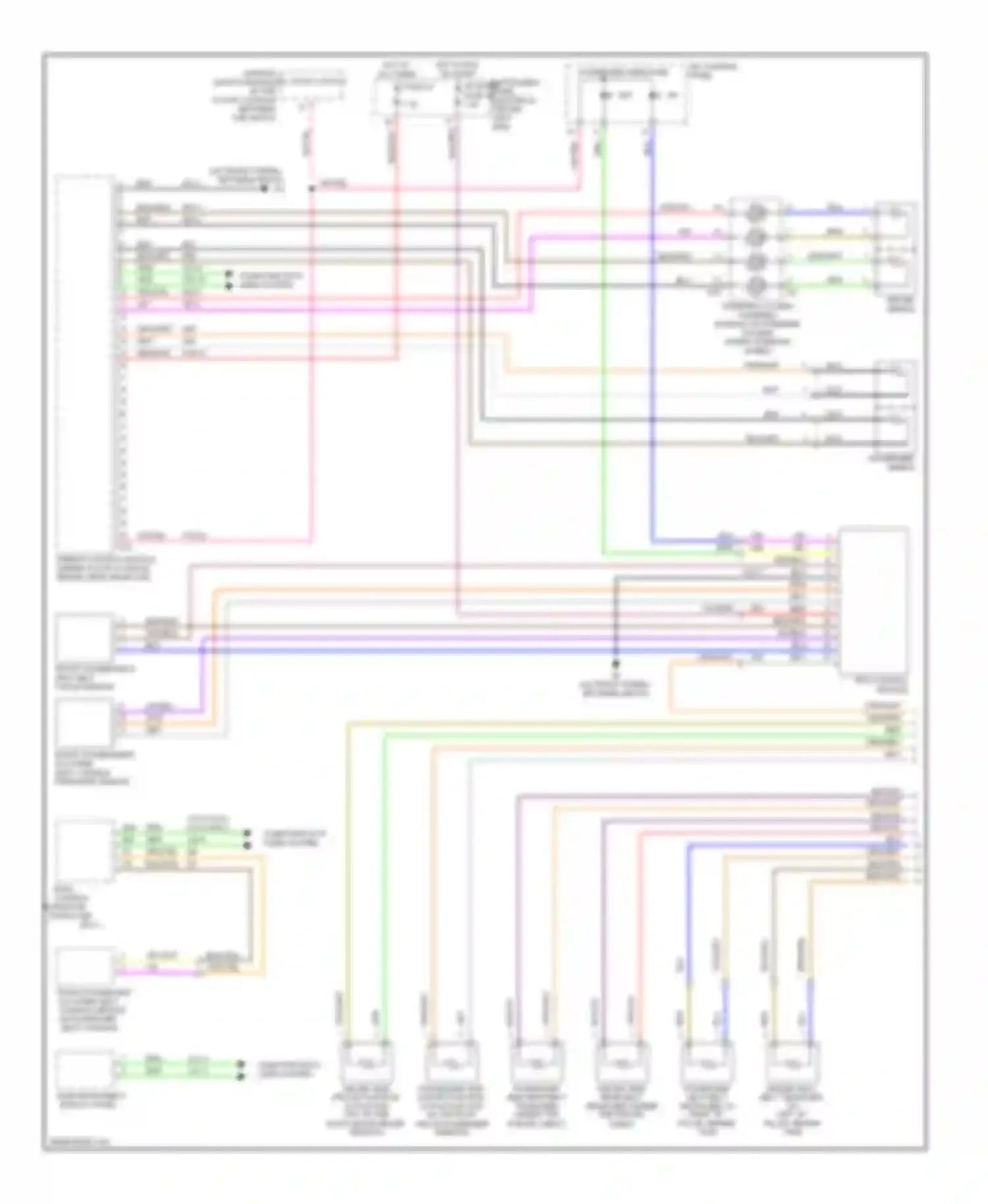 9-3 Saab II (2002-2008): Supplemental restraints circuit, convertible (1 of 2)
