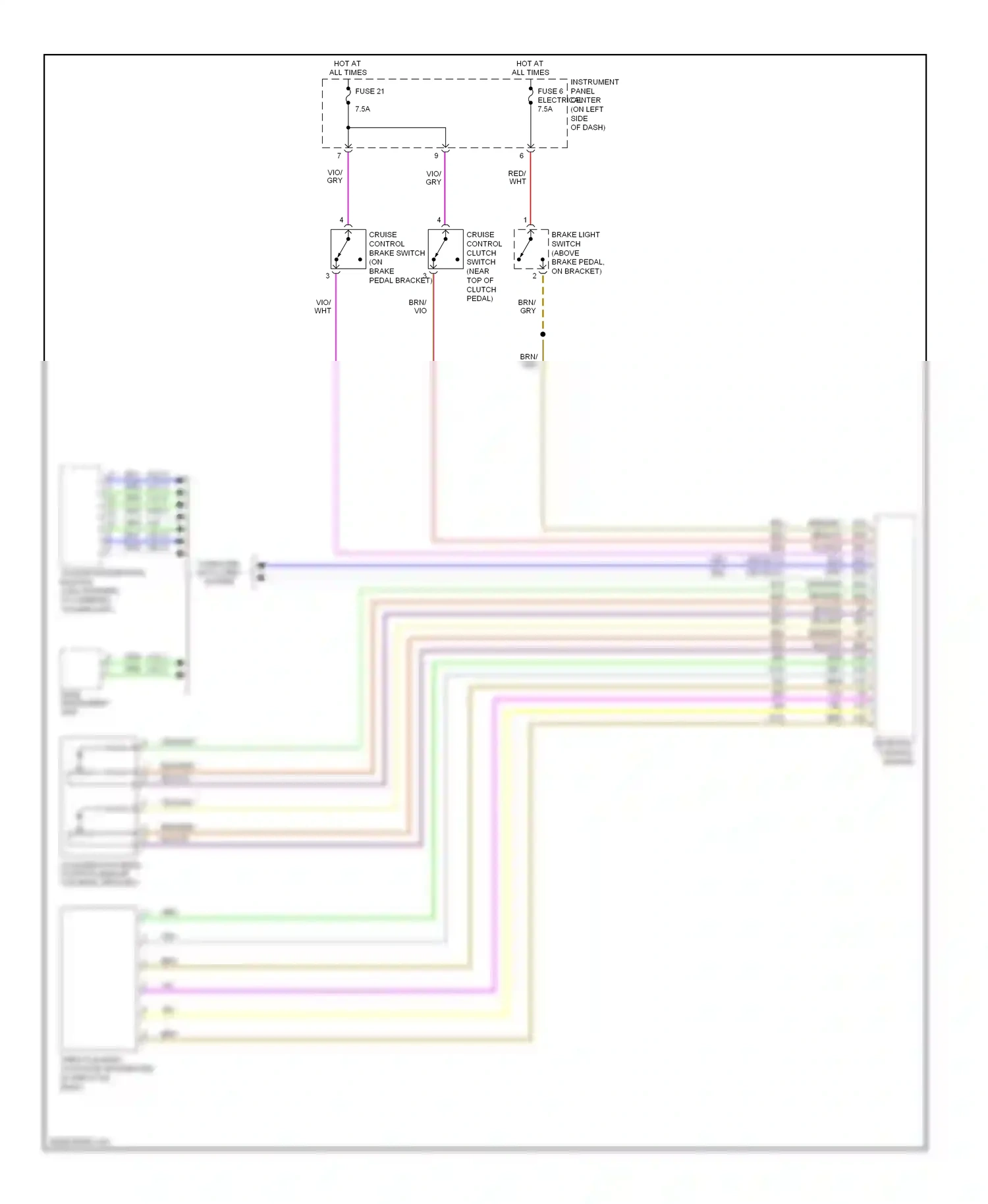 Saab 9-3 II (2002-2008) computer data lines system wiring diagram  (15 of 60)
