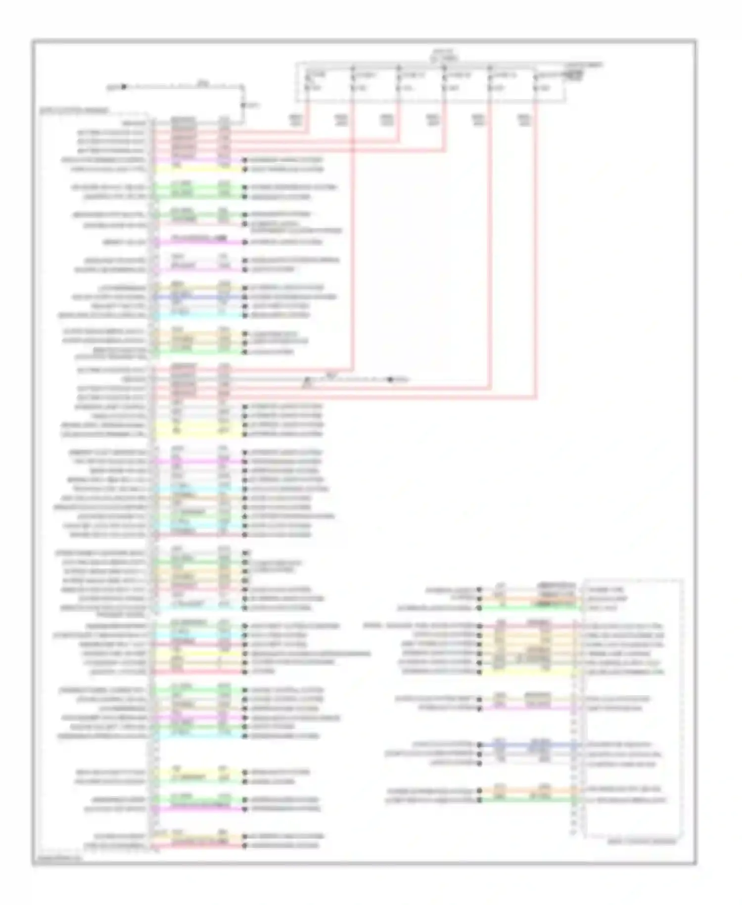 9-4X Saab I (2011-2011): Body control modules circuit (1 of 2)