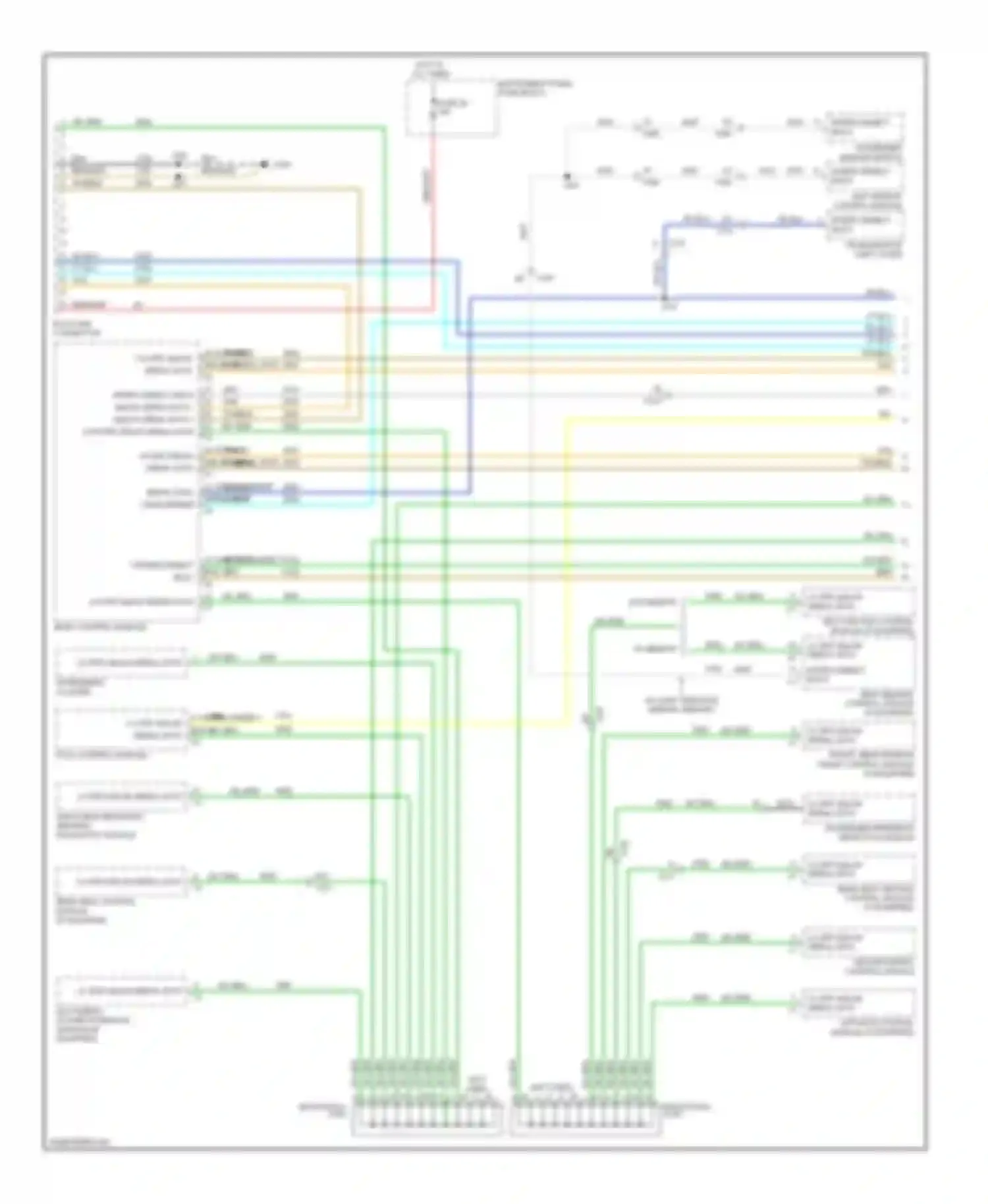 9-4X Saab I (2011-2011): Computer data lines circuit (1 of 4)