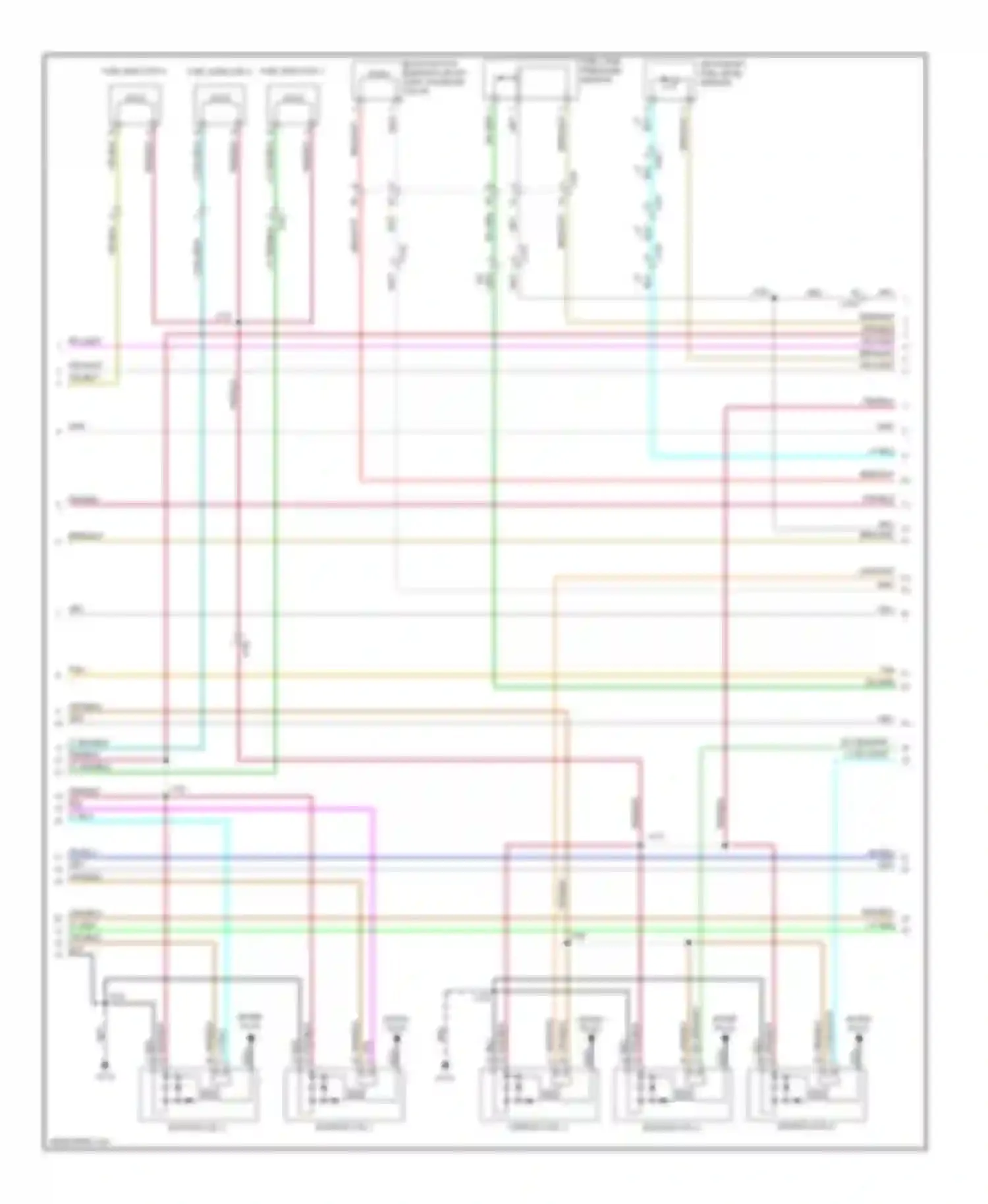 9-4X Saab I (2011-2011): Wiring diagram engine performance 2.8l turbo (3 of 6)