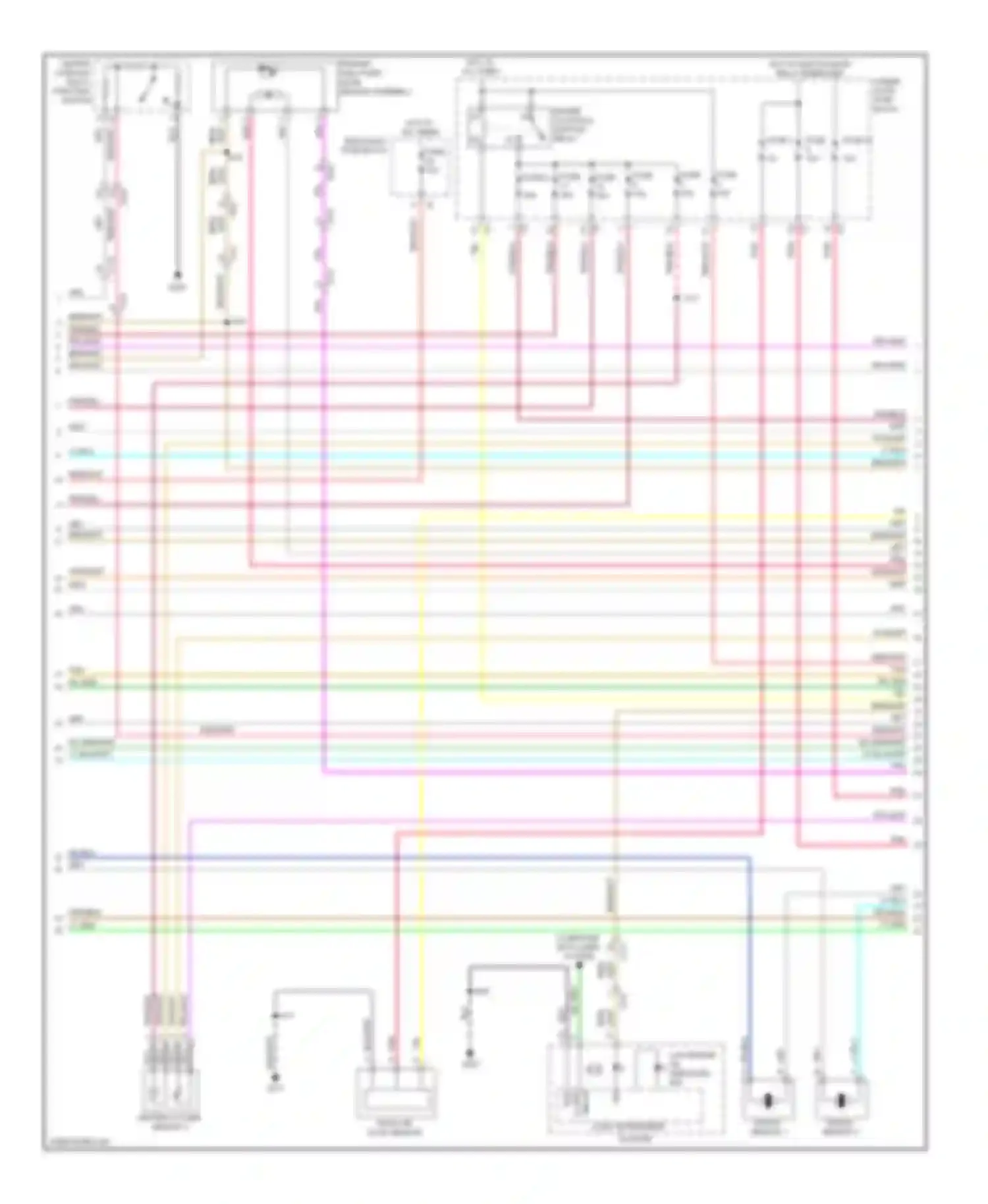 9-4X Saab I (2011-2011): Wiring diagram engine performance 2.8l turbo (4 of 6)