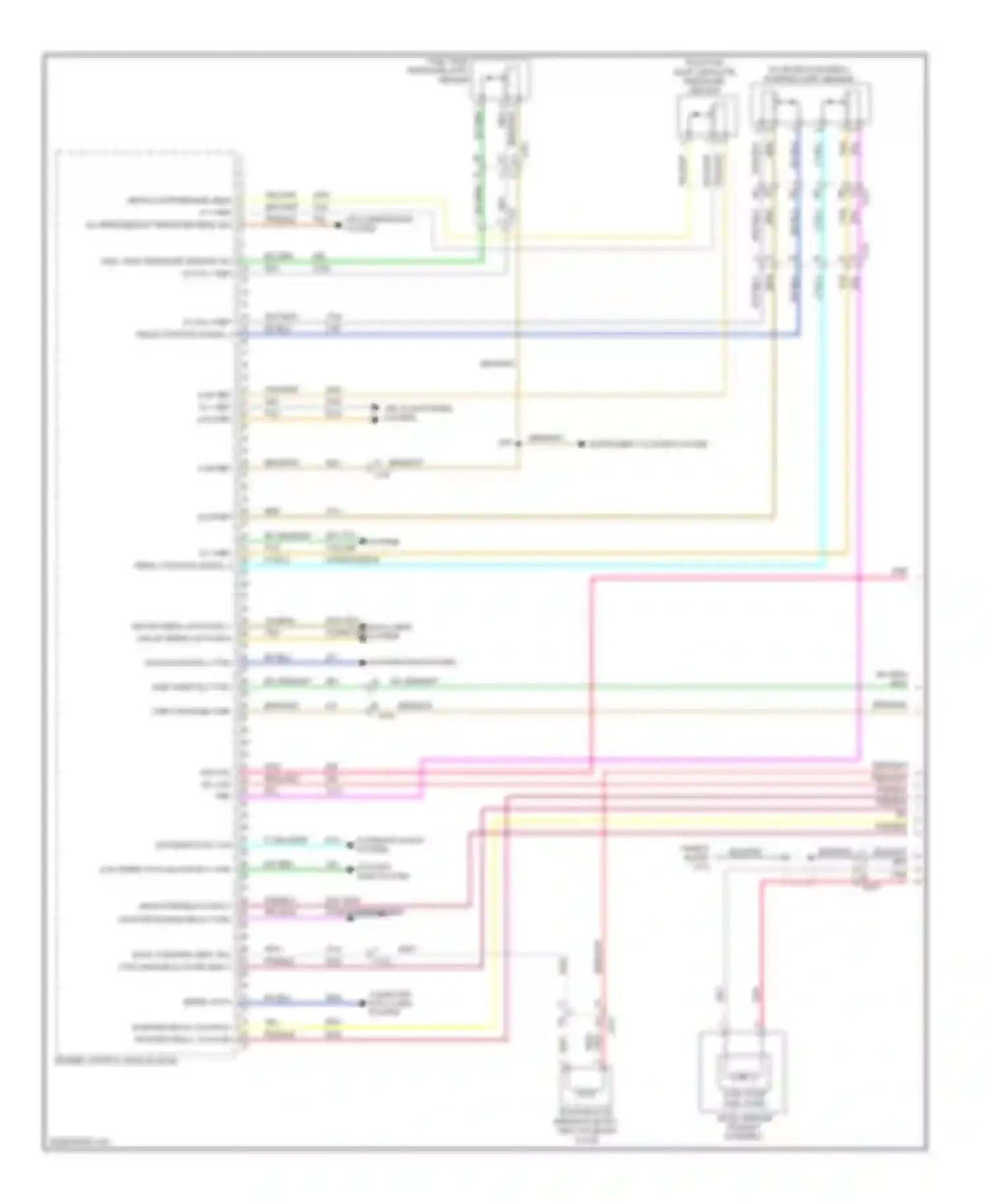 9-4X Saab I (2011-2011): Wiring diagram engine performance 3.0l (1 of 5)