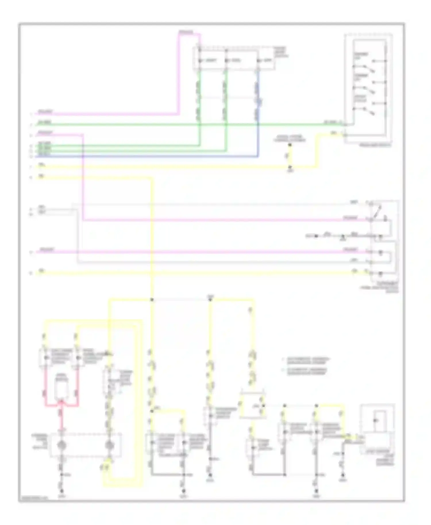 9-4X Saab I (2011-2011): Instrument illumination circuit (2 of 2)