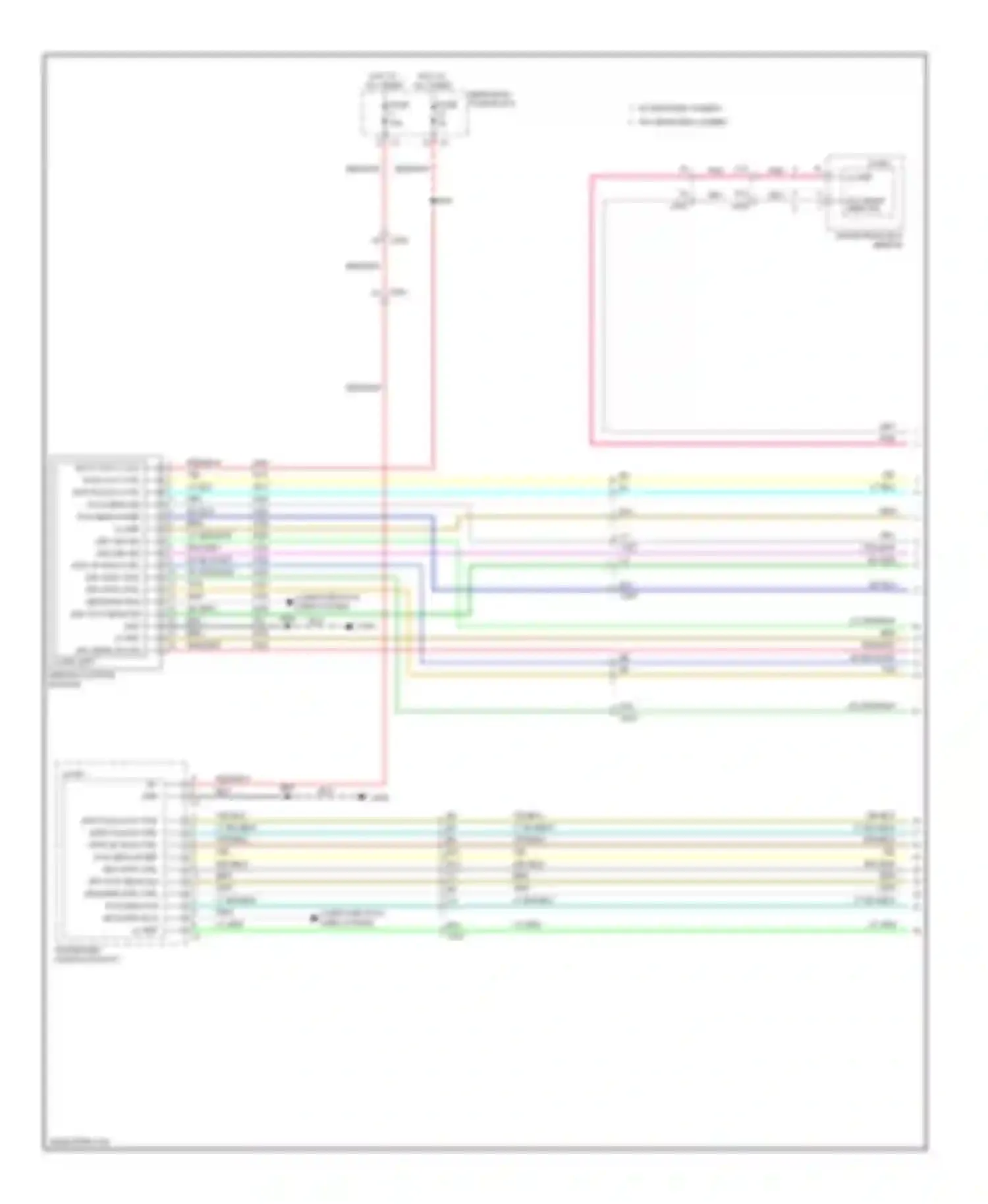 9-4X Saab I (2011-2011): Memory mirrors circuit (1 of 2)