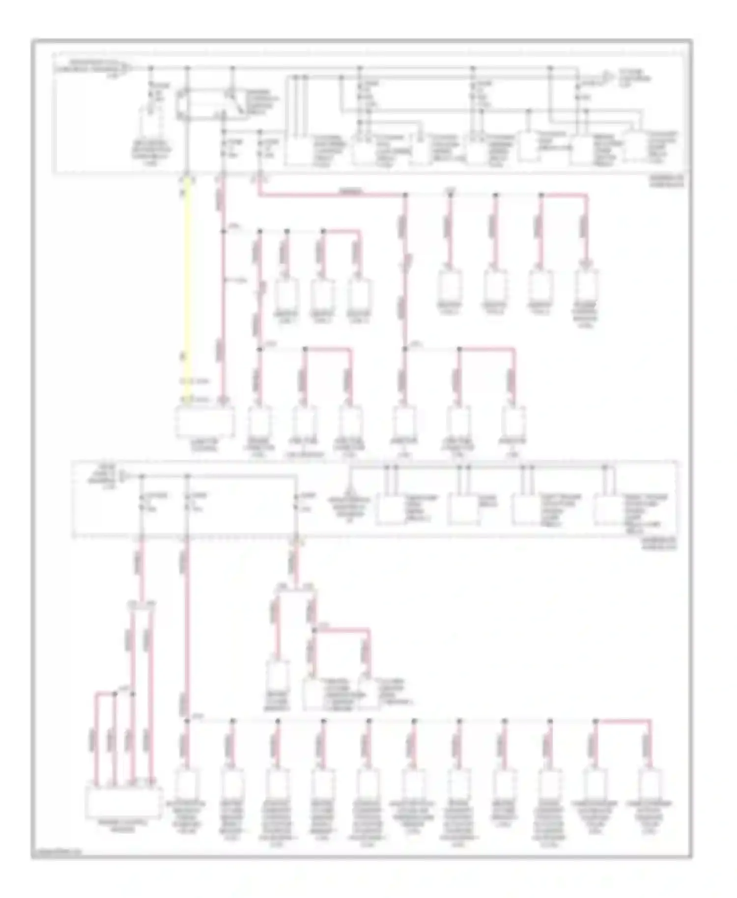9-4X Saab I (2011-2011): Power distribution circuit (3 of 5)