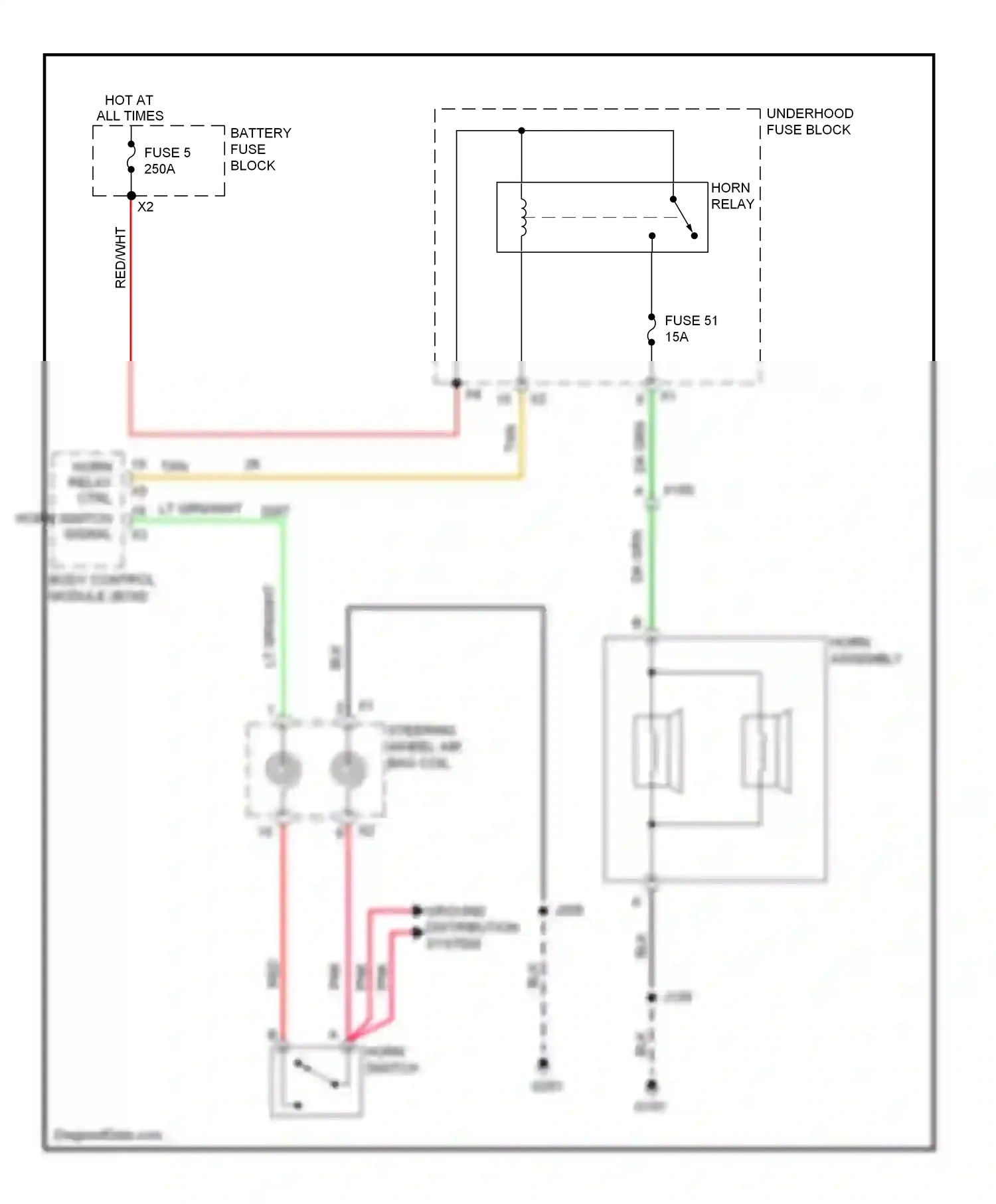 Saab 9-4X I (2011-2011) body control module (bcm) wiring diagram  (5 of 6)