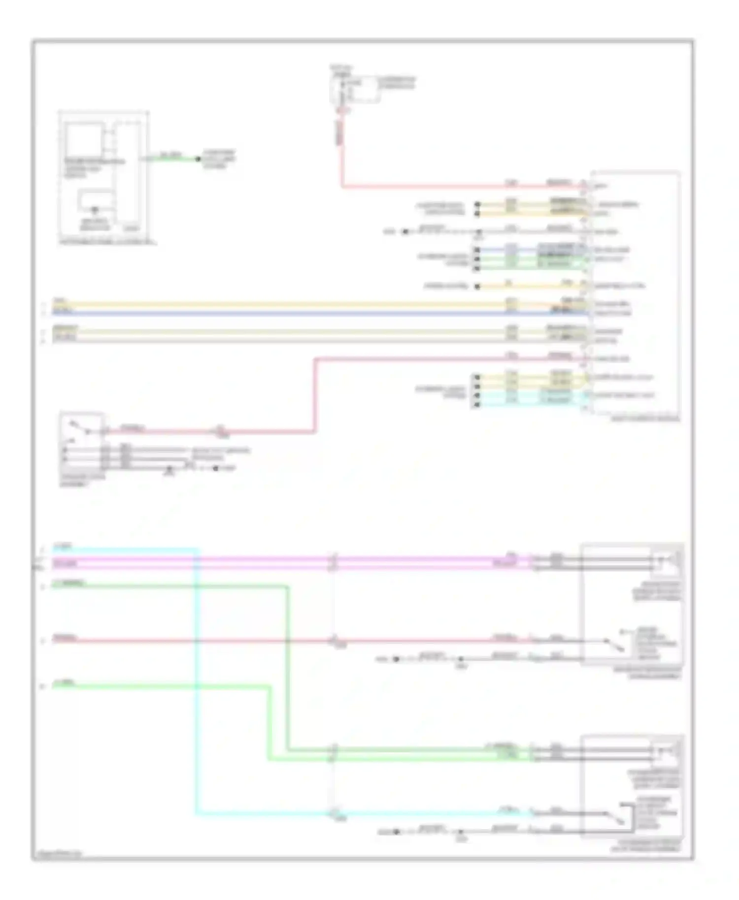 Wiring diagram dk blu for Saab 9-4X I (2011-2011) (10 of 84)