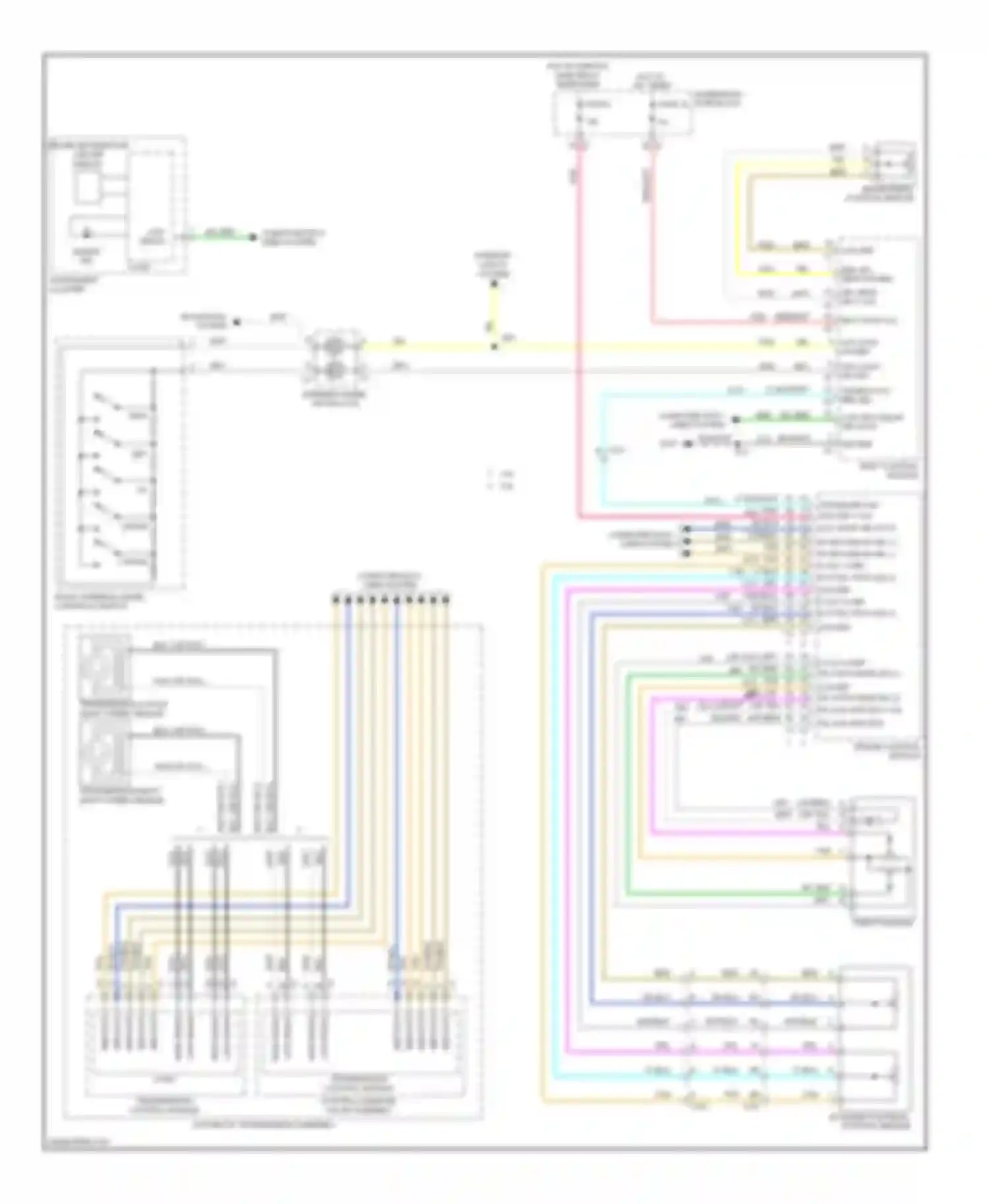 Wiring diagram engine control module for Saab 9-4X I (2011-2011) (6 of 15)