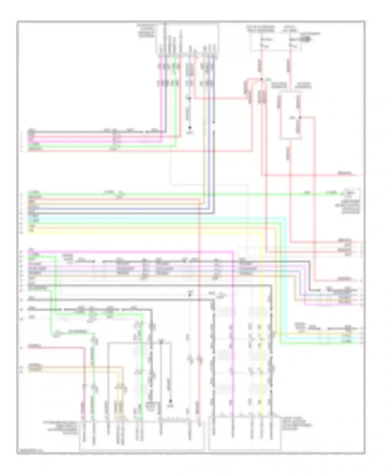 Wiring diagram fuse 1 for Saab 9-4X I (2011-2011) (2 of 6)