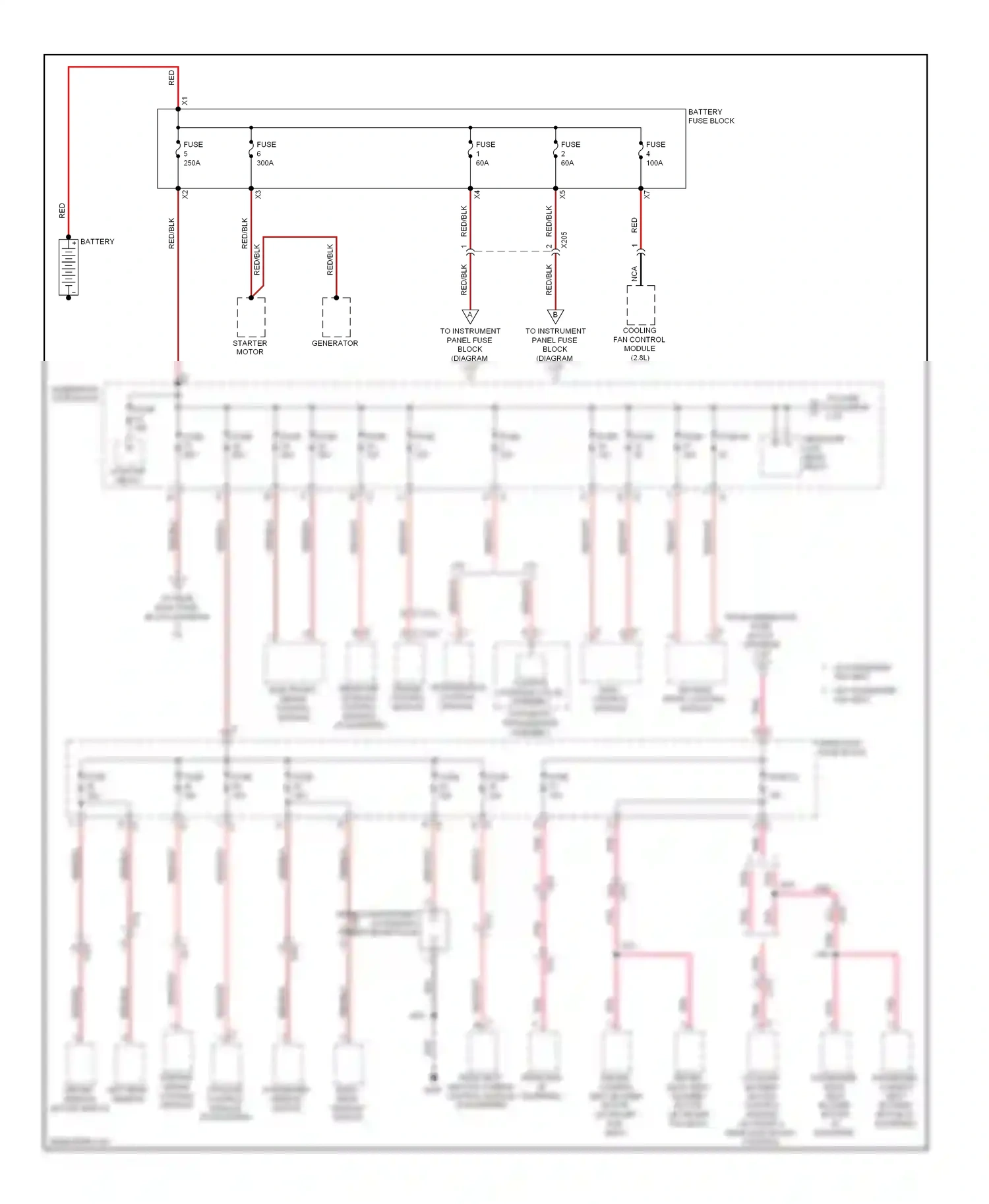 Saab 9-4X I (2011-2011) generator wiring diagram  (2 of 2)