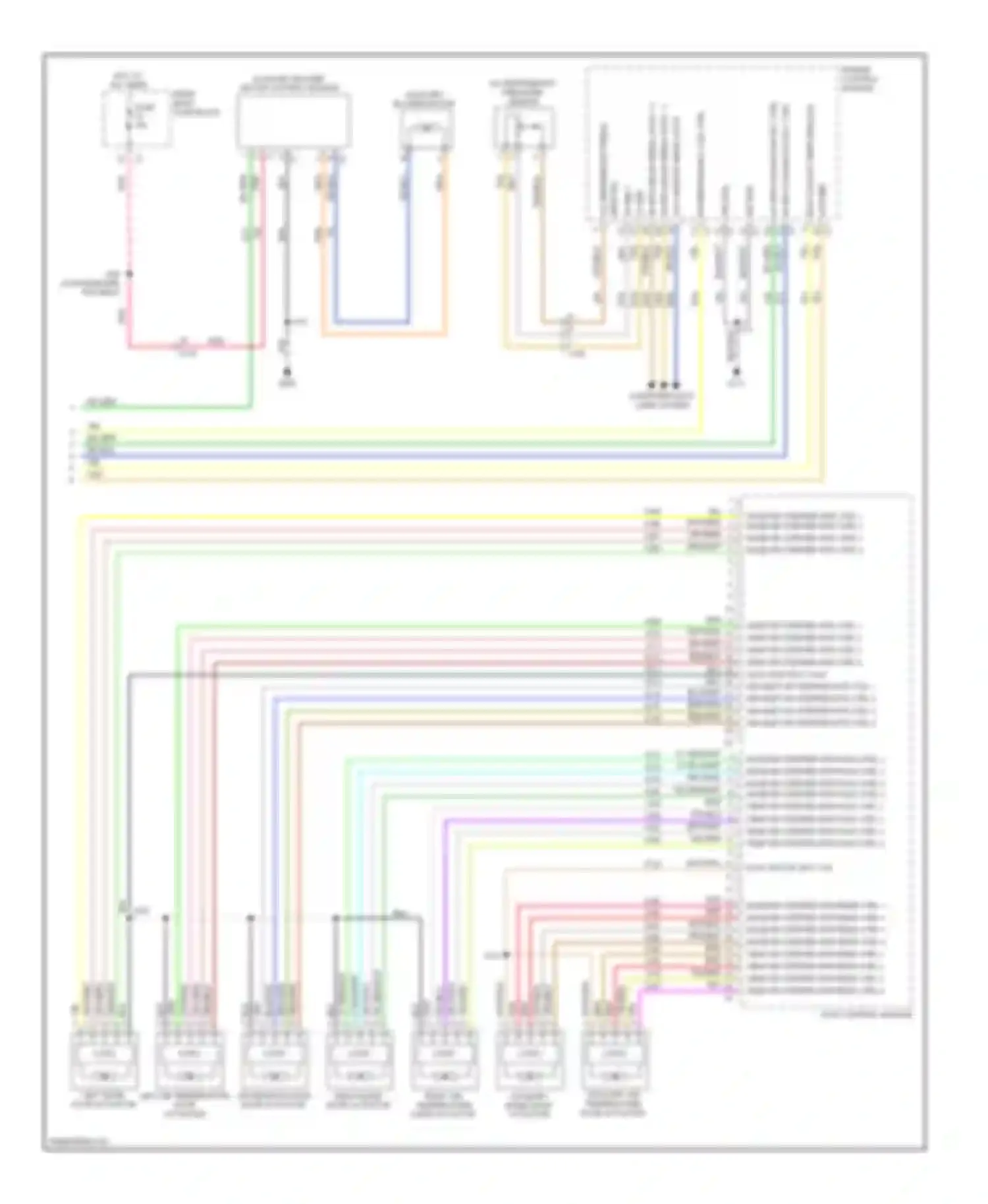Wiring diagram gry/brn for Saab 9-4X I (2011-2011) (2 of 2)