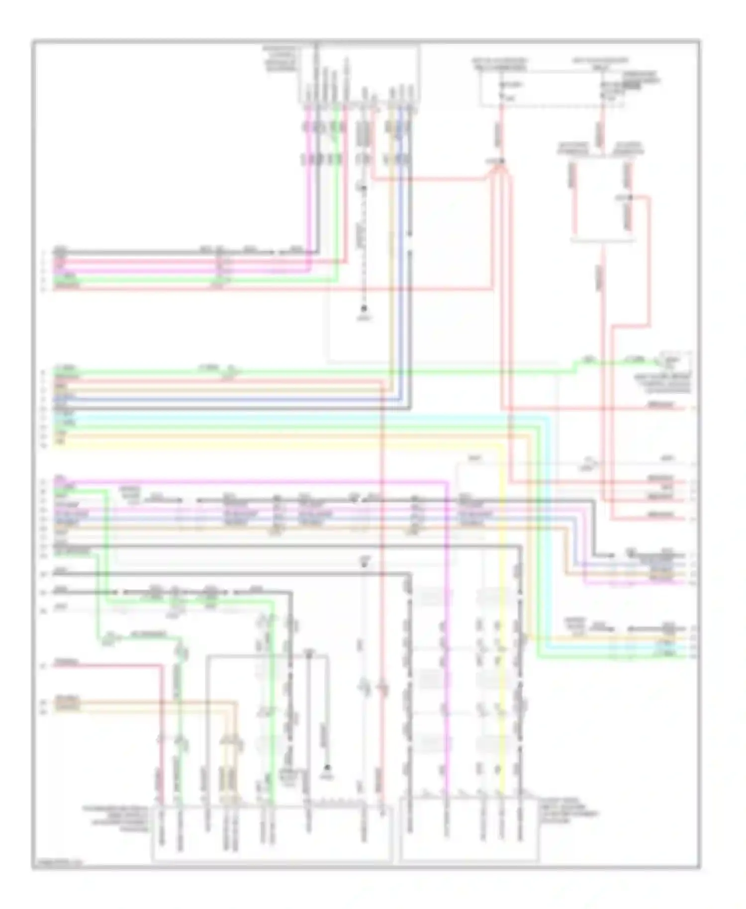 Wiring diagram hot w/ accessory relay energized instrument panel fuse block fuse 5 for Saab 9-4X I (2011-2011) (1 of 2)