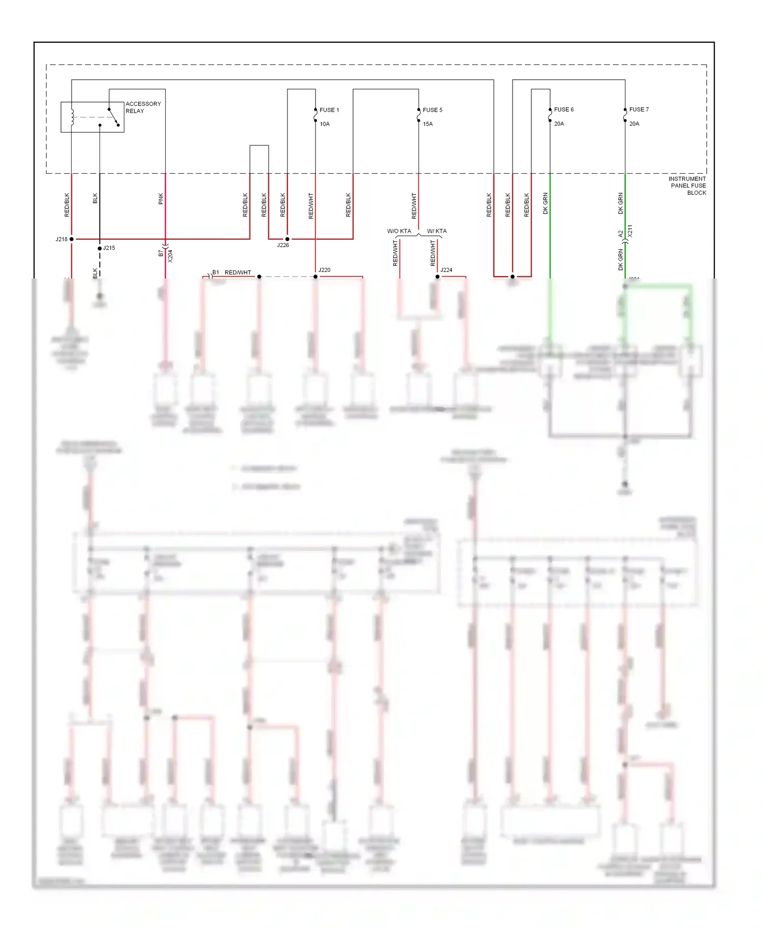 Saab 9-4X I (2011-2011) info display module (if equipped) wiring diagram  (1 of 1)