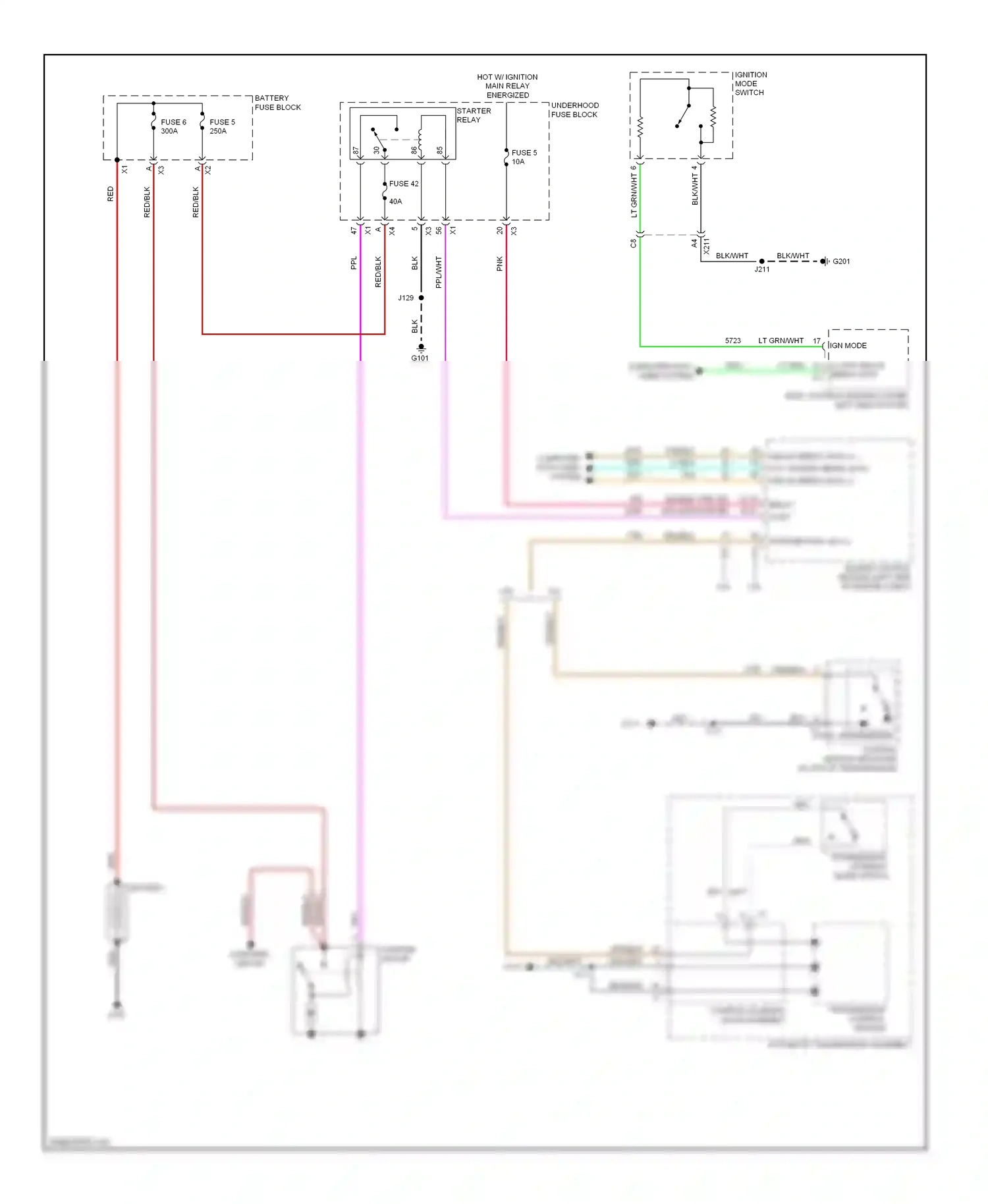 Saab 9-4X I (2011-2011) lo spd gmlan serial data wiring diagram  (6 of 6)
