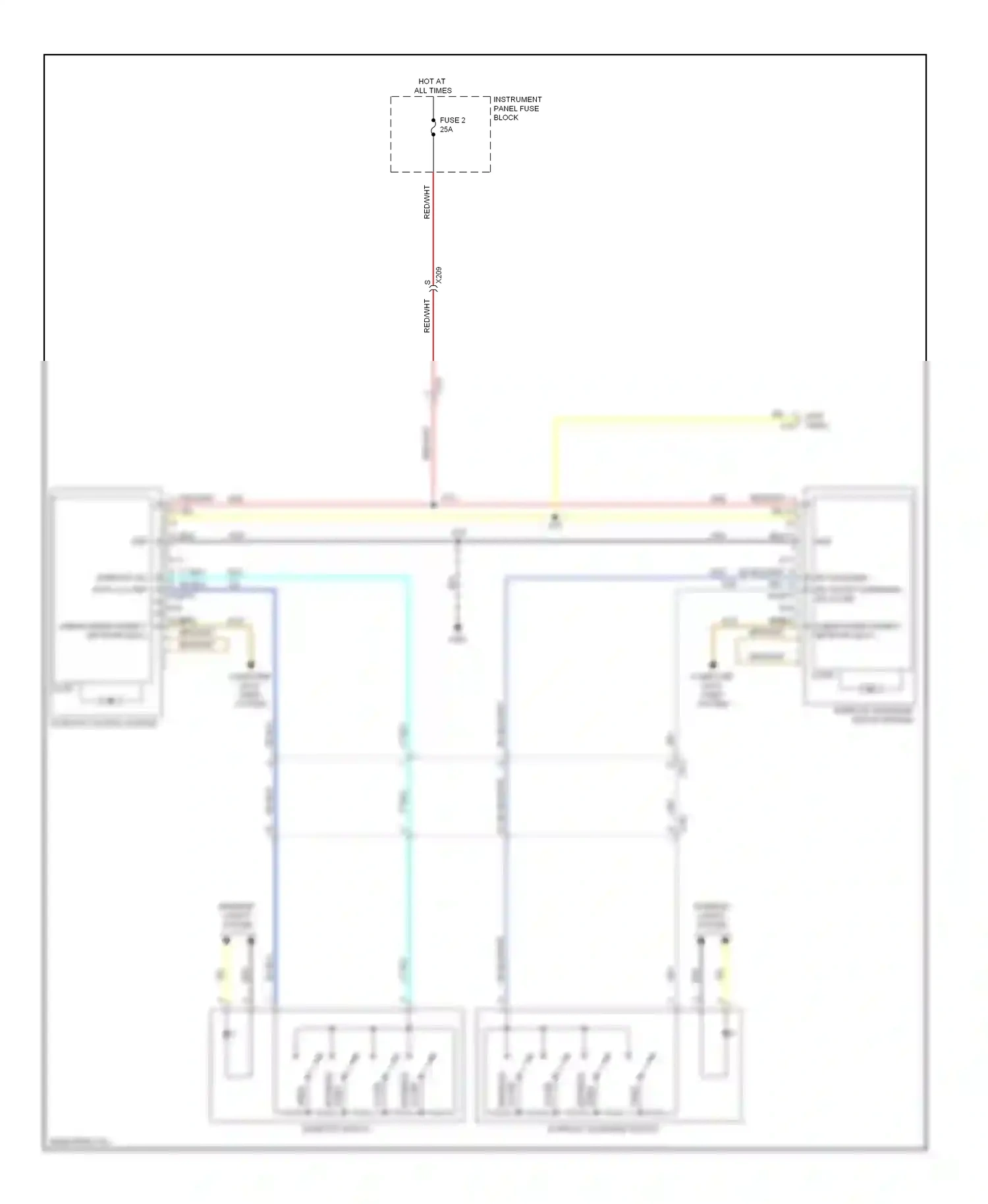 Saab 9-4X I (2011-2011) logic wiring diagram  (25 of 34)