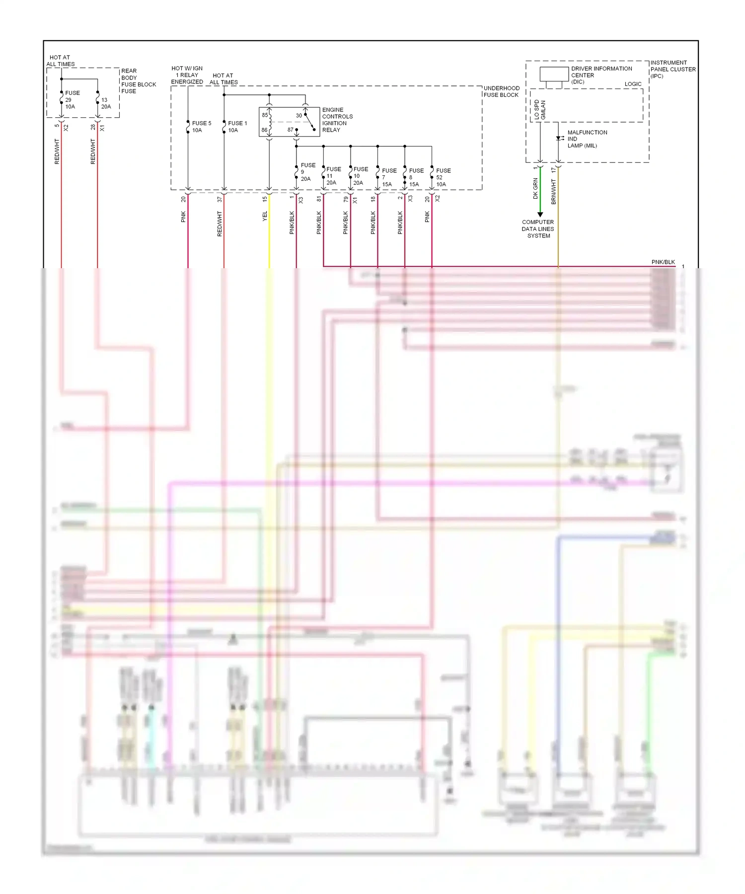 Saab 9-4X I (2011-2011) logic wiring diagram  (20 of 34)