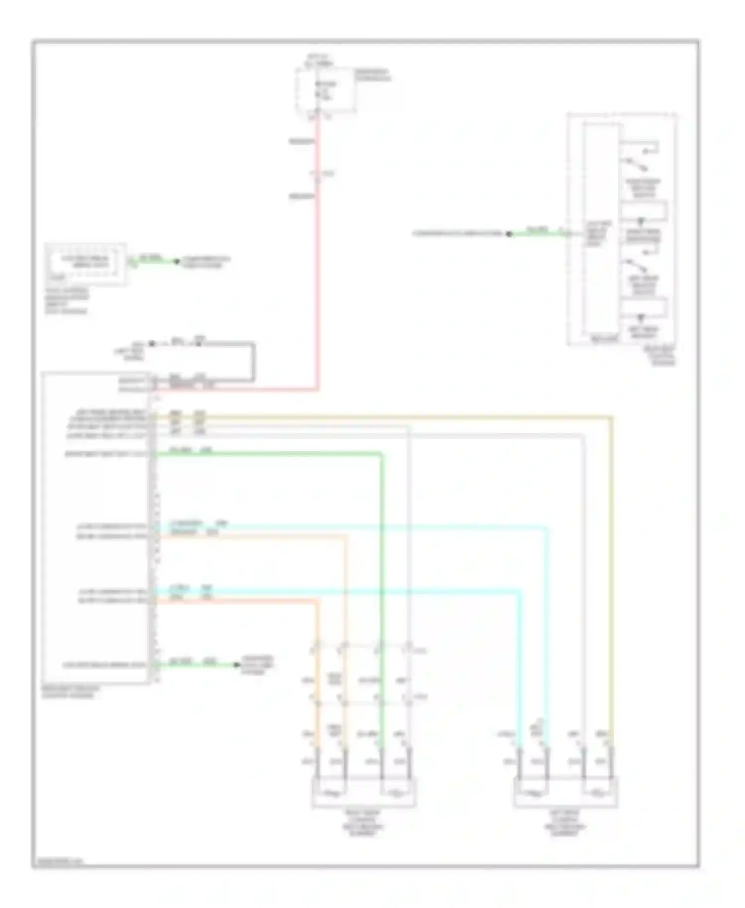 Wiring diagram low spd gmlan serial data for Saab 9-4X I (2011-2011) (2 of 2)