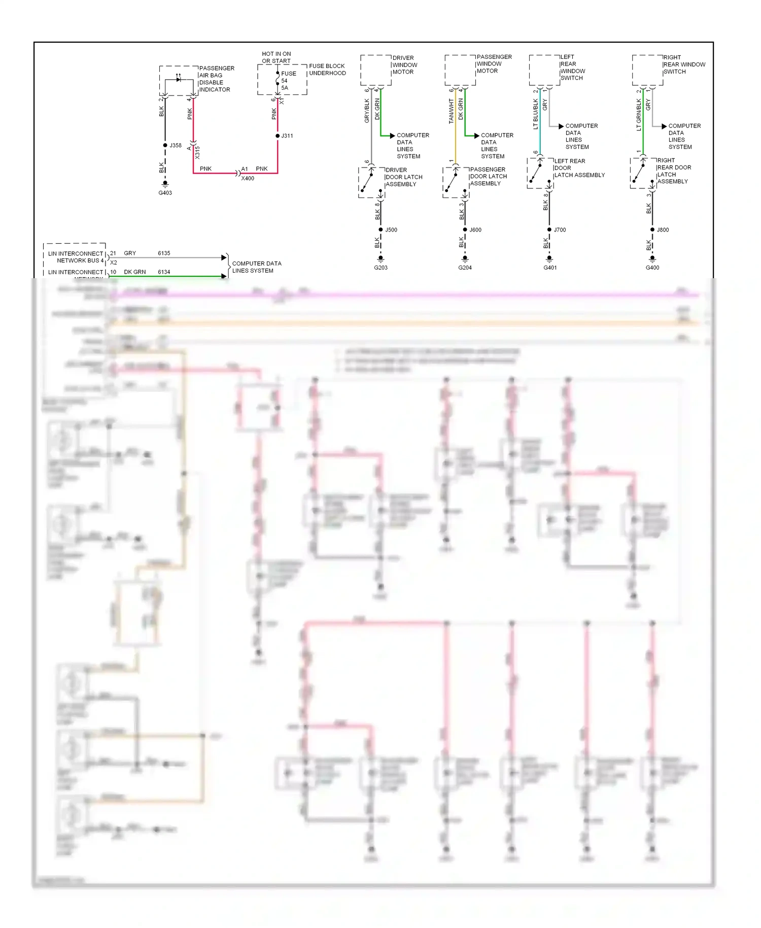 Saab 9-4X I (2011-2011) lt blu/blk wiring diagram  (11 of 28)