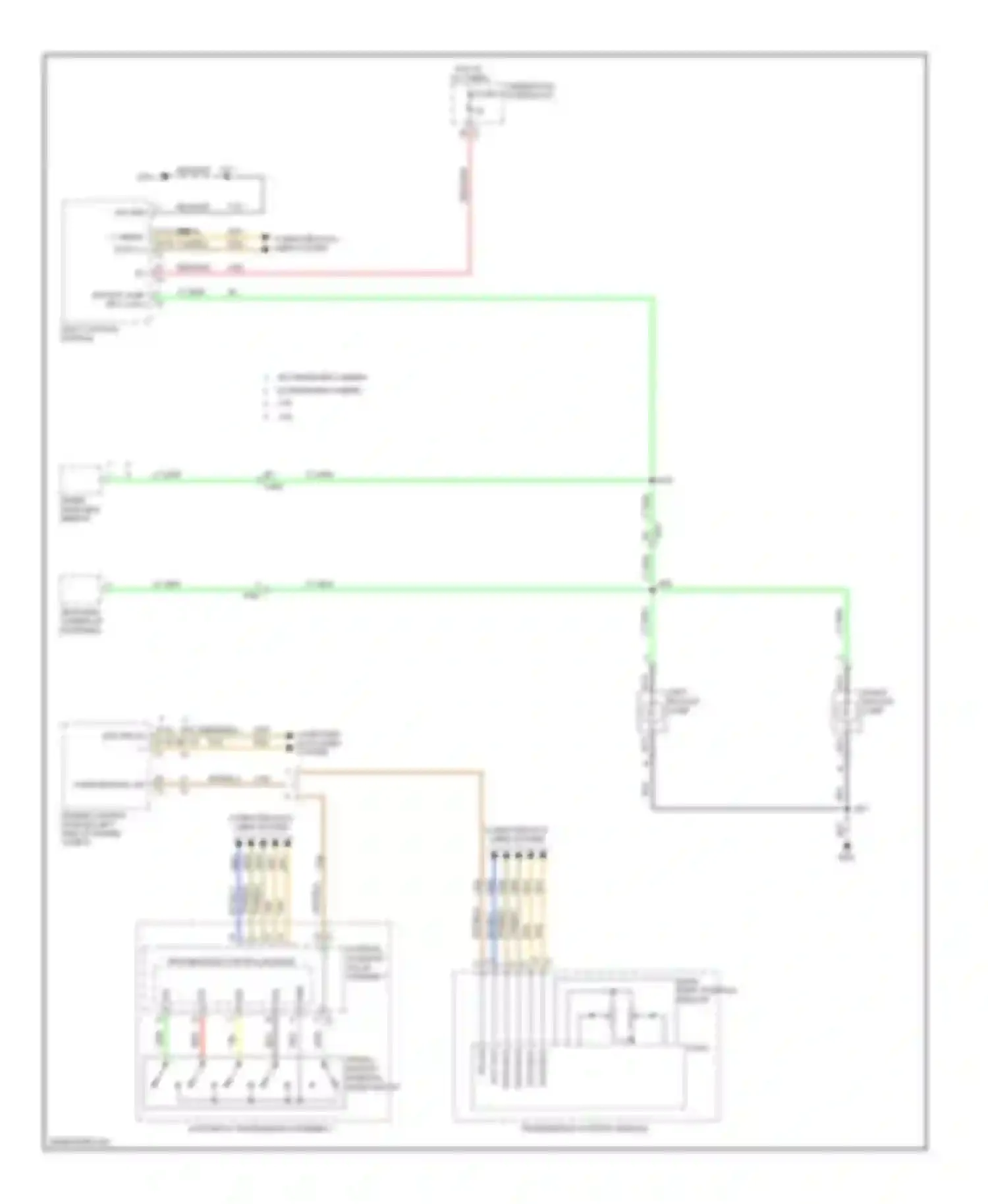 Wiring diagram org/blk for Saab 9-4X I (2011-2011) (11 of 45)