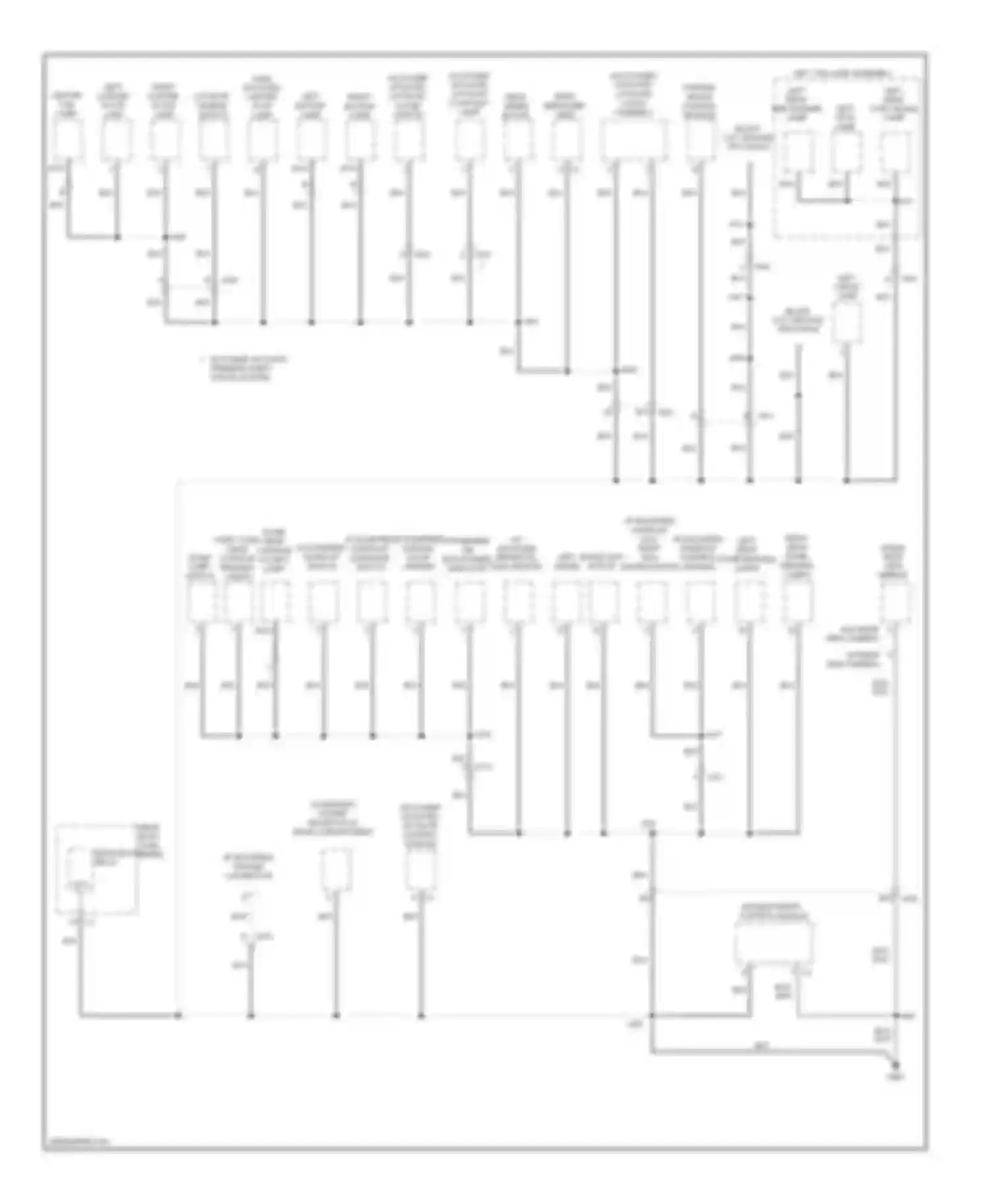 Wiring diagram parking brake control module for Saab 9-4X I (2011-2011) (2 of 4)