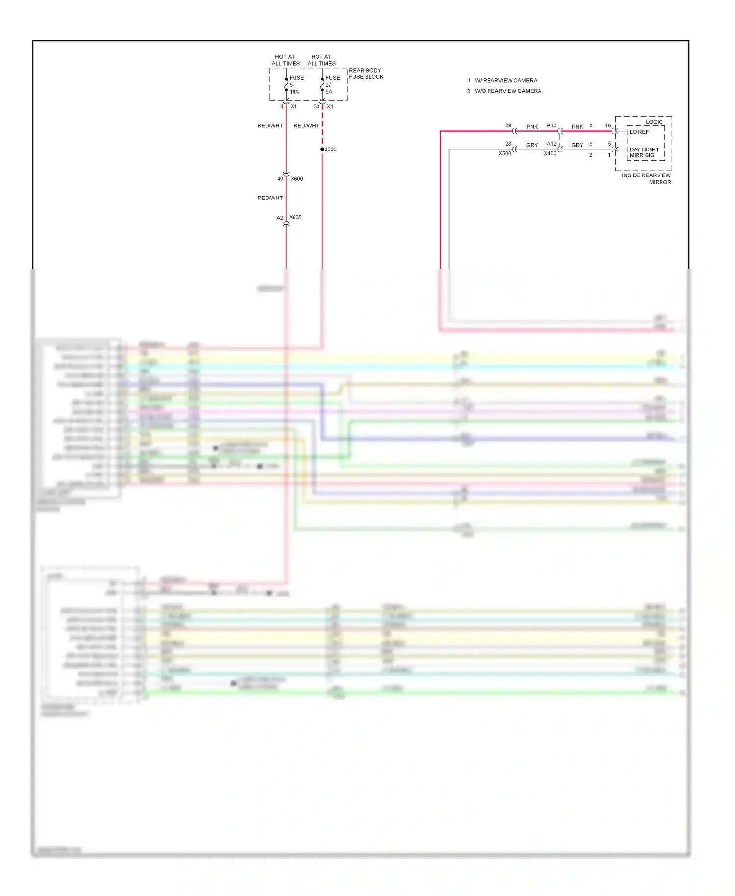 Saab 9-4X I (2011-2011) pnk/wht wiring diagram  (11 of 14)