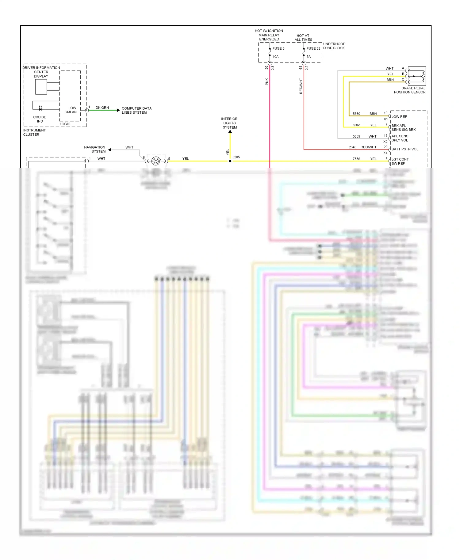 Saab 9-4X I (2011-2011) res+ wiring diagram  (1 of 1)