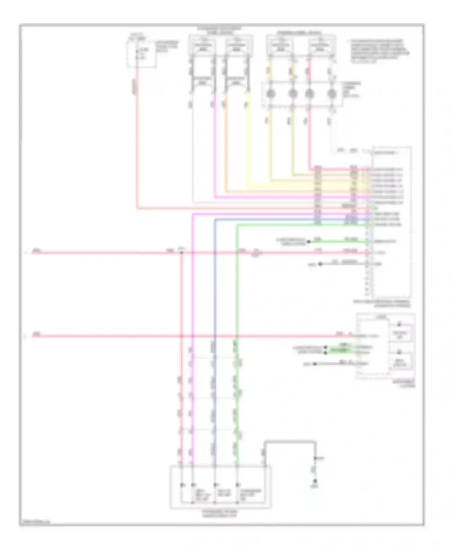 Wiring diagram serial data for Saab 9-4X I (2011-2011) (4 of 9)